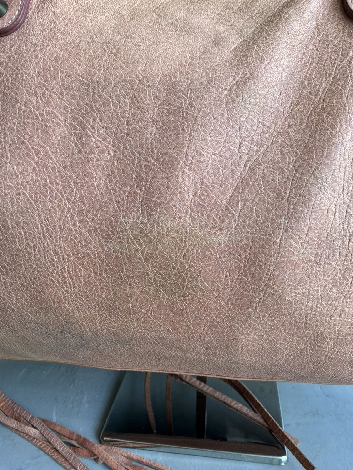 Balenciaga Balenciaga - Classic City - Salmon Pink Lambskin Leather Bag Size ONE SIZE - 13 Thumbnail