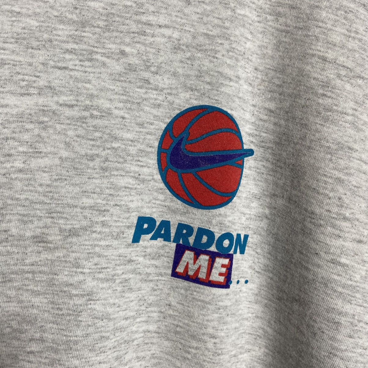 Nike Vintage 90s Nike Swoosh Basketball T-Shirt Size US XL / EU 56 / 4 - 5 Thumbnail