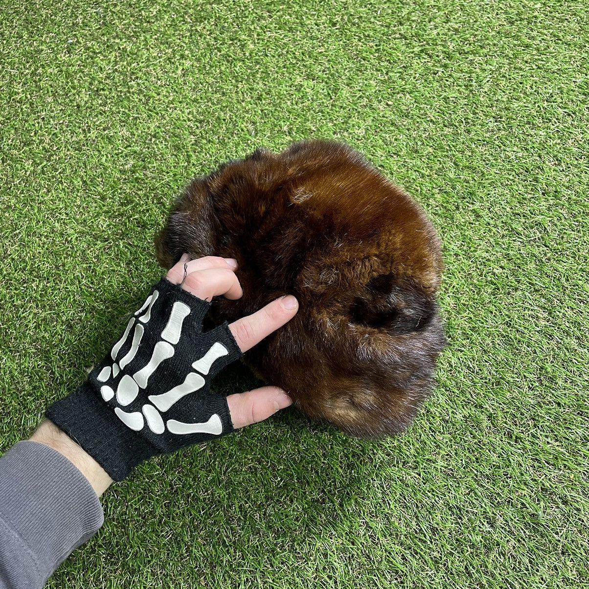 Vintage Vintage Y2K Fuzzy Mohair Beanie Alt Grunge Streetwear OS Size ONE SIZE - 1 Thumbnail
