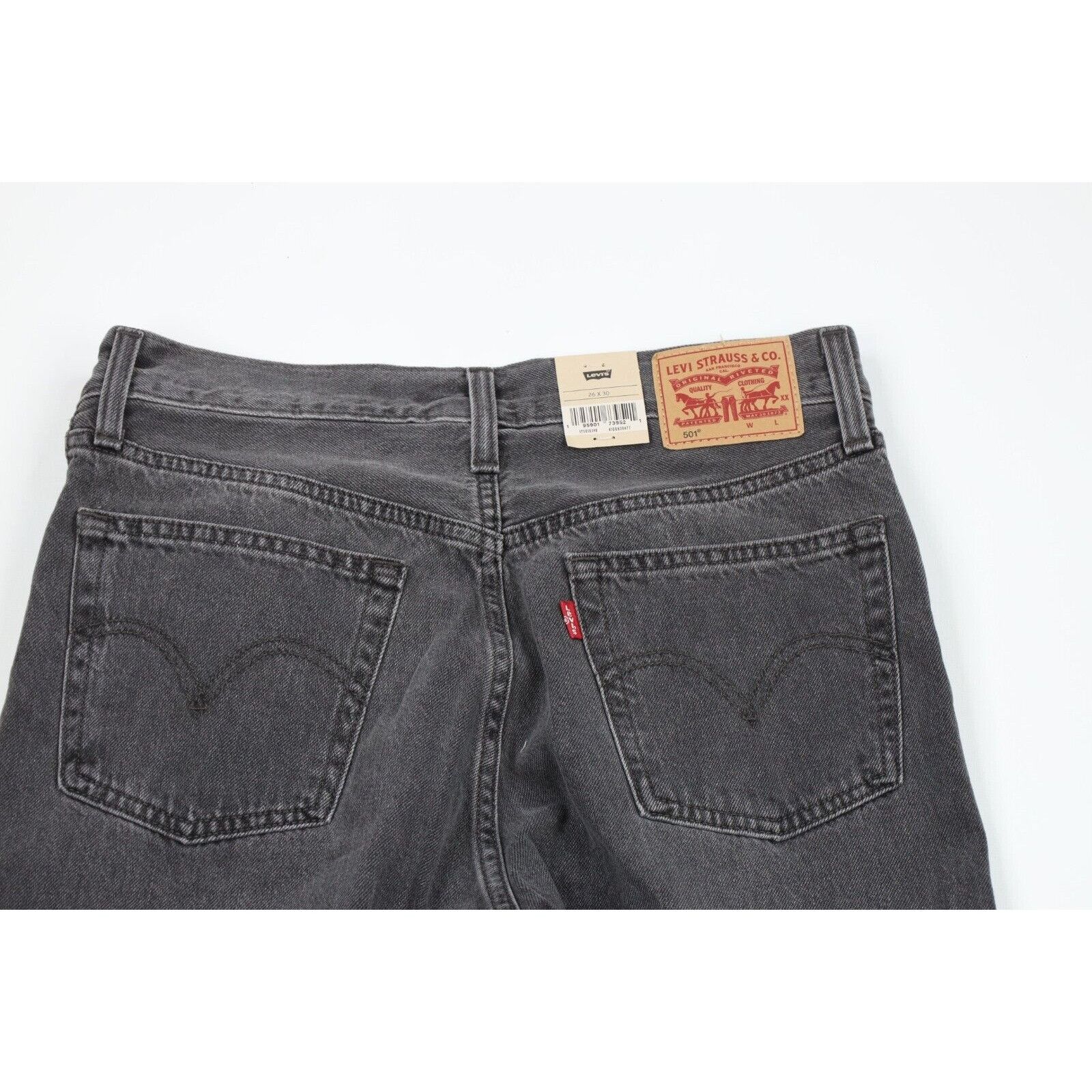 Levi's × Vintage Deadstock Vintage Y2K Levis 501xx Button Fly Raw Hem Jeans Size 26" / US 2 / IT 38 - 9 Thumbnail