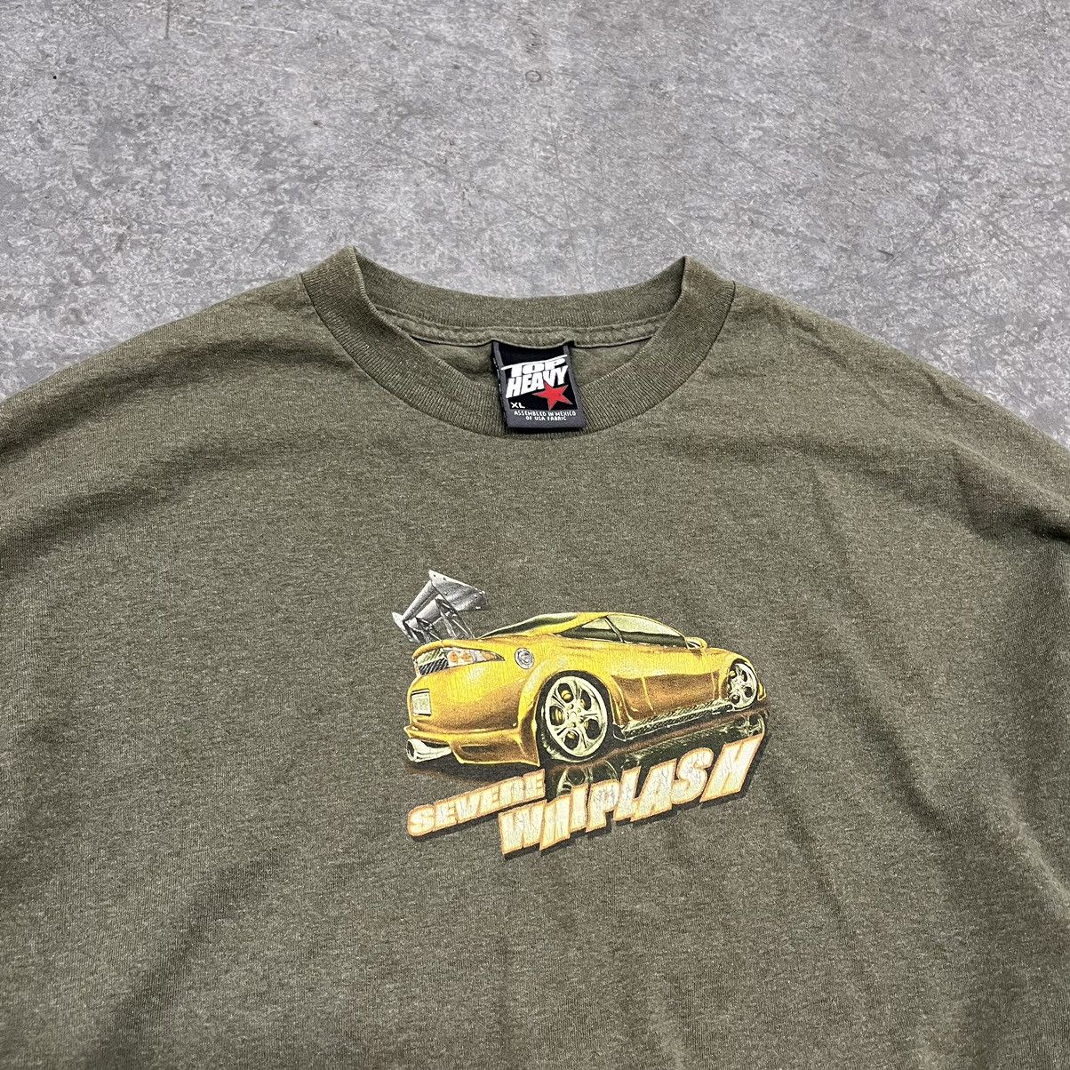 Vintage Vintage top heavy severe whiplash tshirt Size US XL / EU 56 / 4 - 3 Thumbnail
