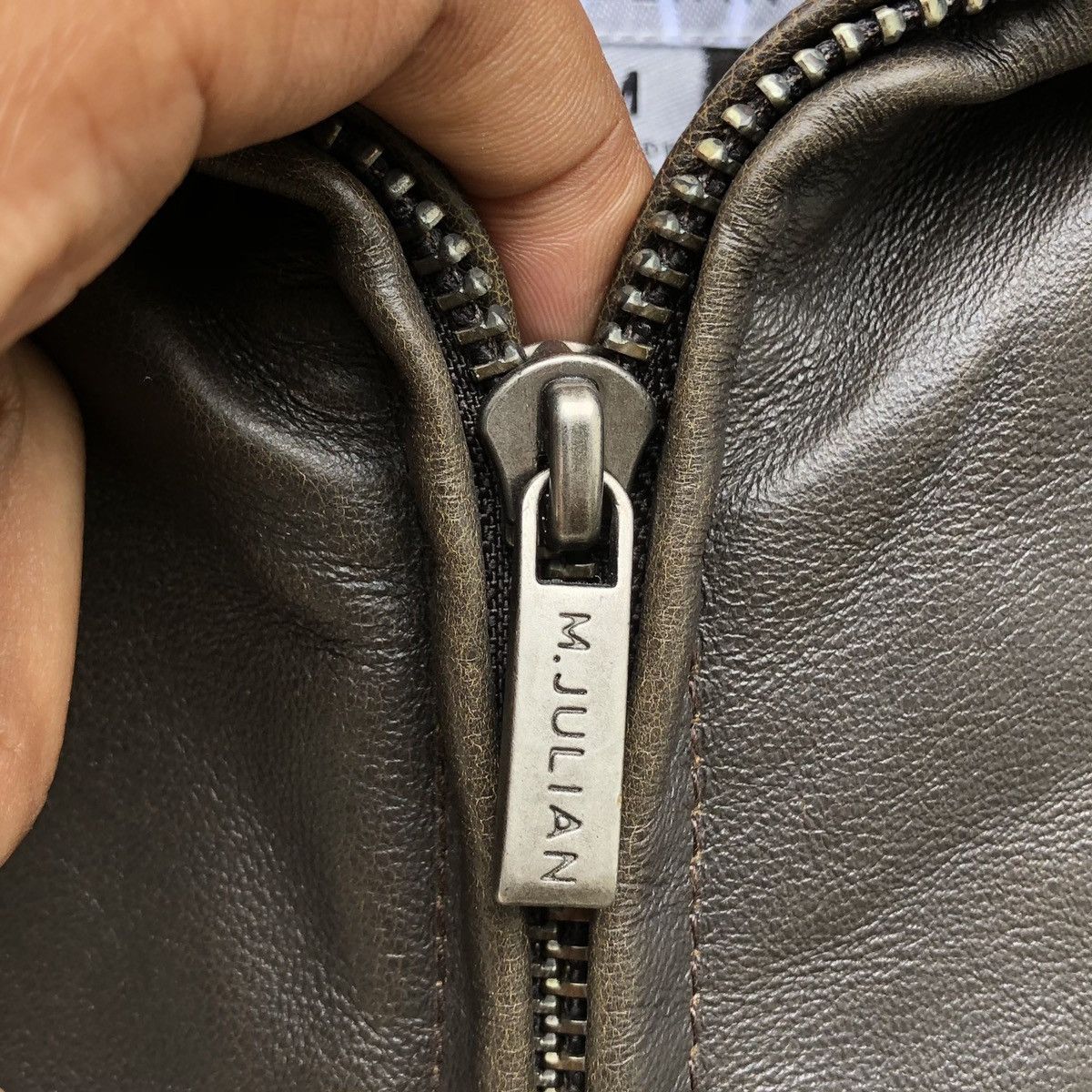 Wilsons Leather Vintage Wilsons Leather M.Julian Leather Zipper Jacket Size US M / EU 48-50 / 2 - 21 Thumbnail