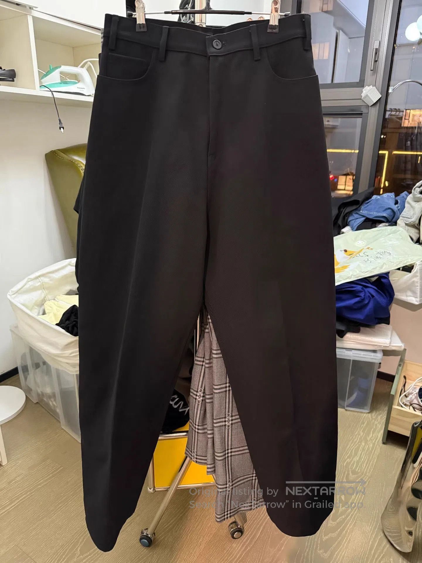 Balenciaga Black Casual Straight. Size US 32 / EU 48 - 1 Thumbnail