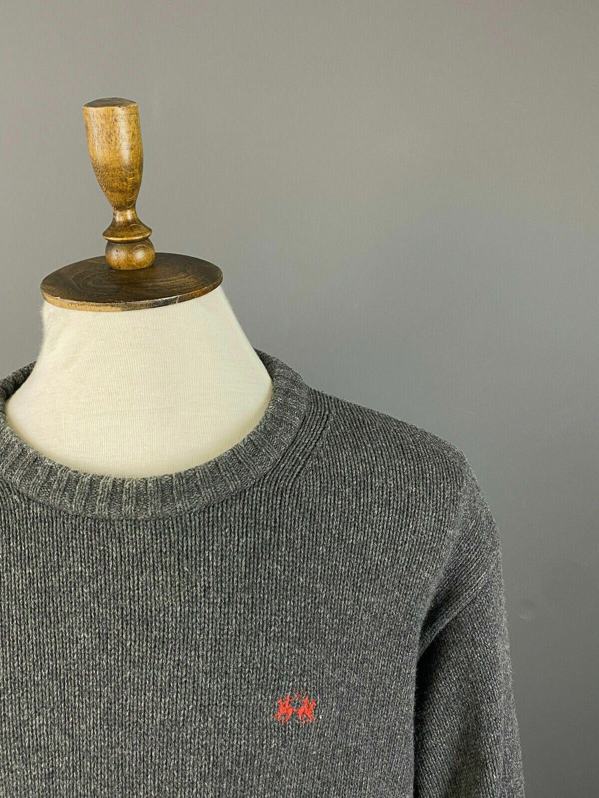 La Martina Vintage La Martina Grey Wool Knit Sweater Size XXL 2XL Size US XXL / EU 58 / 5 - 4 Thumbnail