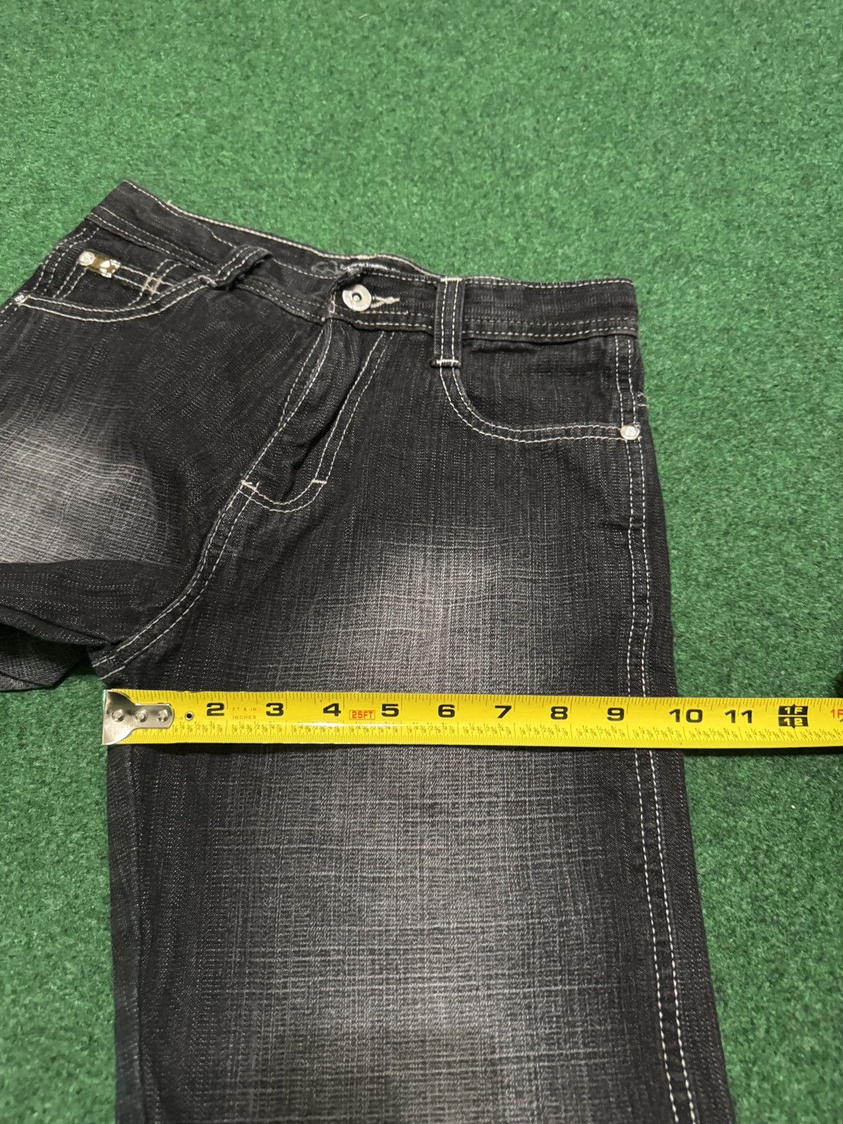 Southpole Y2K Southpole Baggy Hip Hop Grunge 27x25 Black Jeans Size 27" / US 4 / IT 40 - 9 Thumbnail