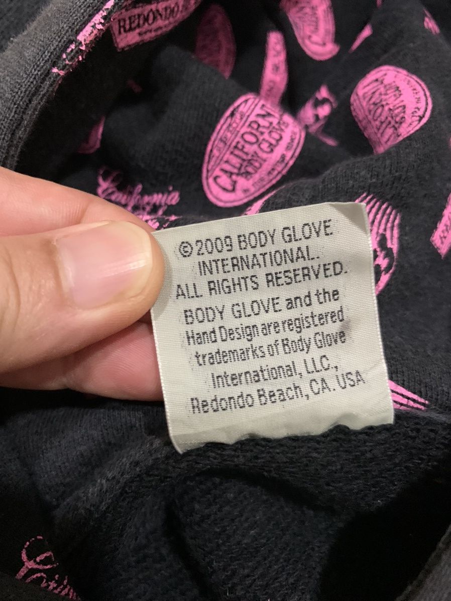 Body Glove Vintage Y2K Faded Body Glove Surf Brand Hoodie Size US S / EU 44-46 / 1 - 11 Thumbnail