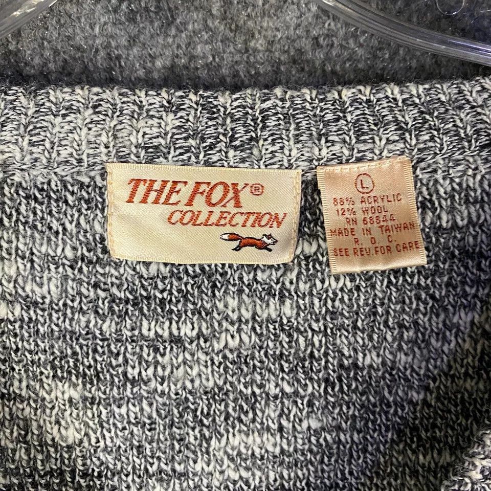 Fox Racing The Fox Collection Sweater Men's Large Pullover Knit L Size US L / EU 52-54 / 3 - 3 Thumbnail