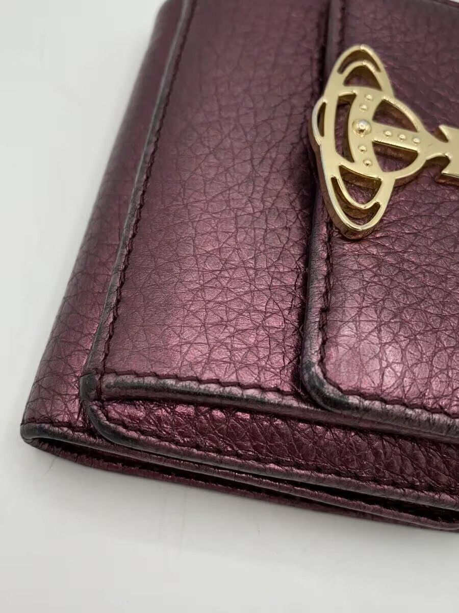Vivienne Westwood Vivienne Westwood Plain Bi-Fold Wallet Purple Size ONE SIZE - 8 Thumbnail