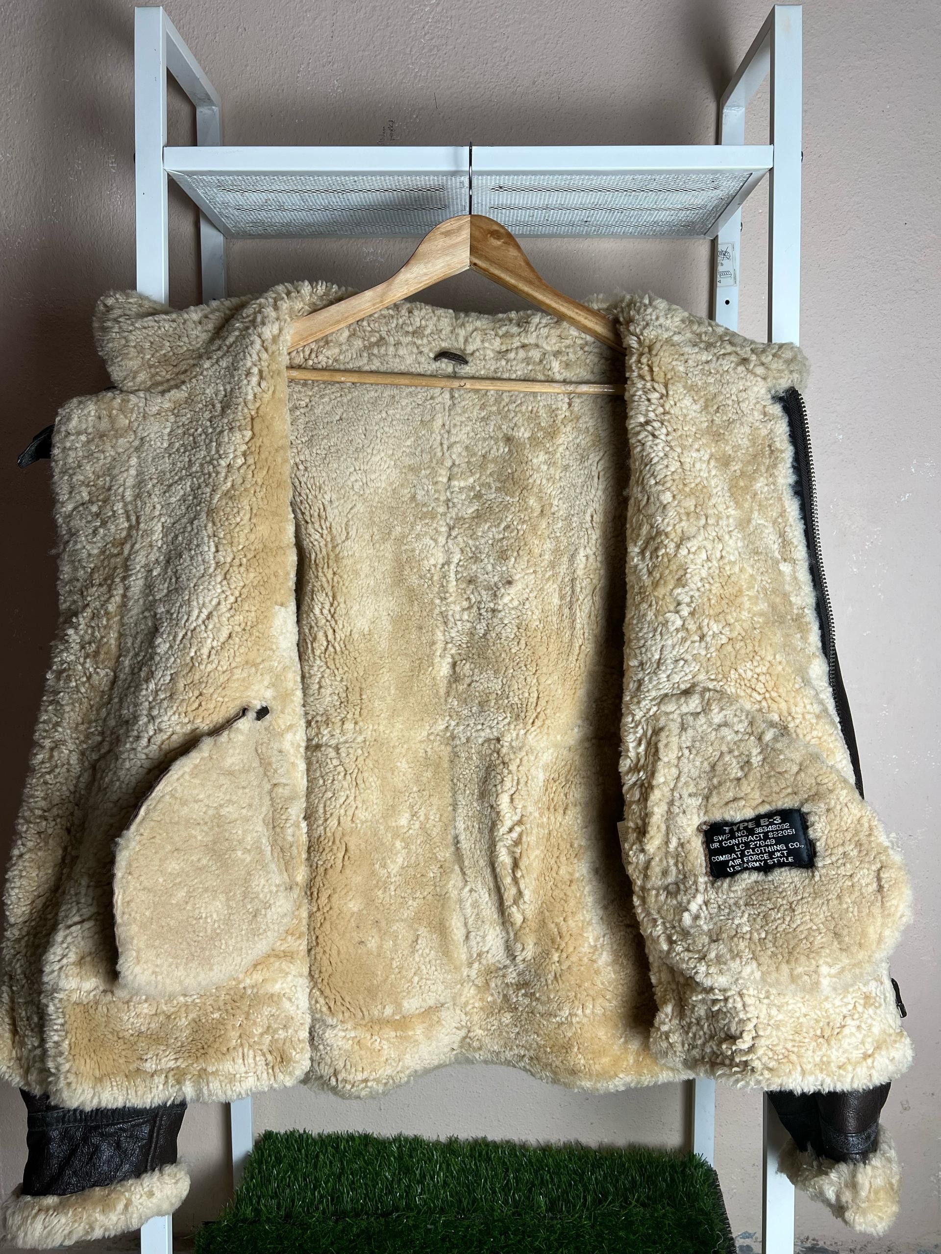 Japanese Brand × Vintage Vintage B3 Leather Sheepskin Jacket Size US M / EU 48-50 / 2 - 10 Thumbnail