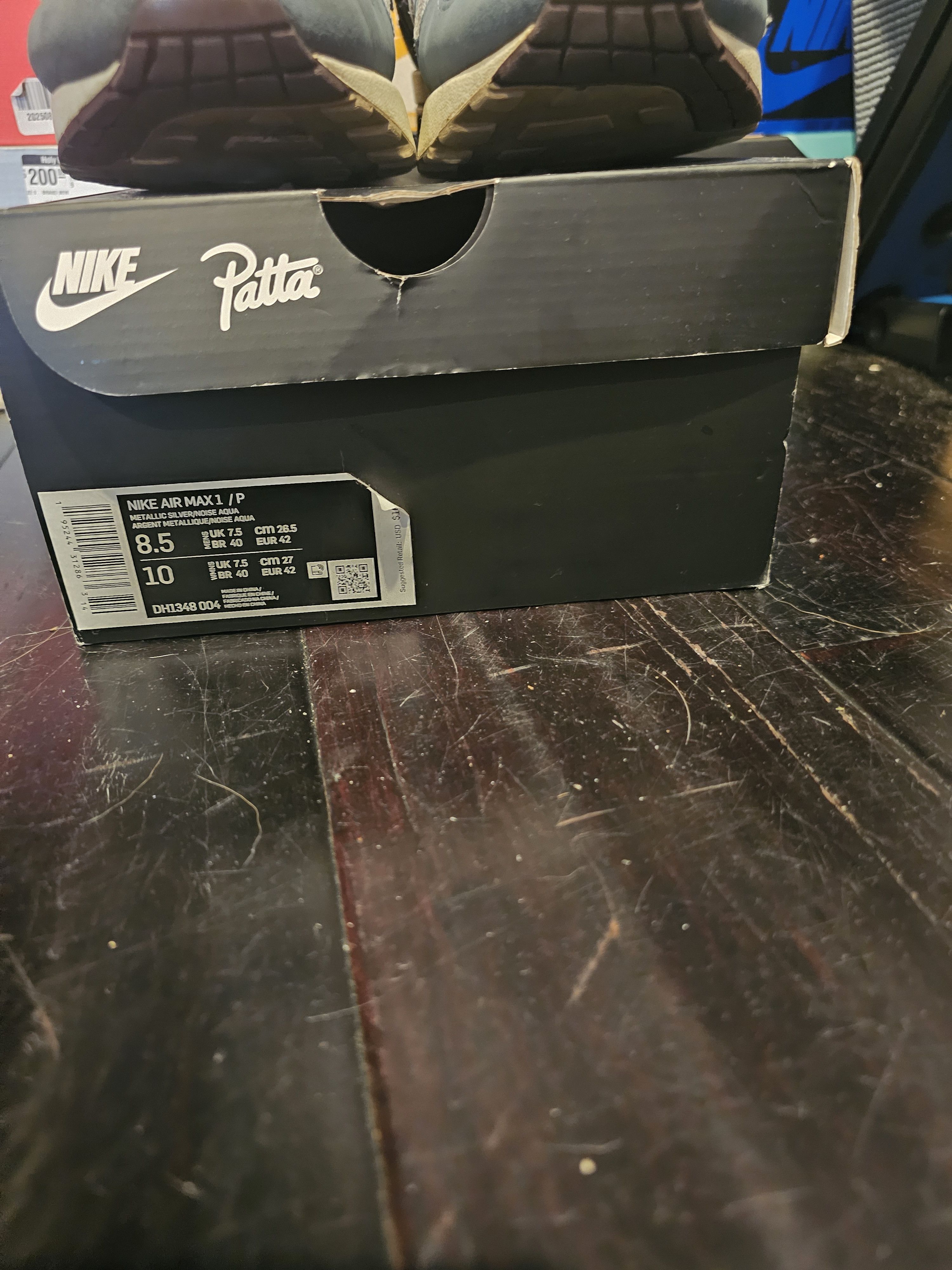 Nike × Patta Air Max 1 Patta Waves Aqua Noise - Size 8.5 Size US 8.5 / EU 41-42 - 7 Thumbnail