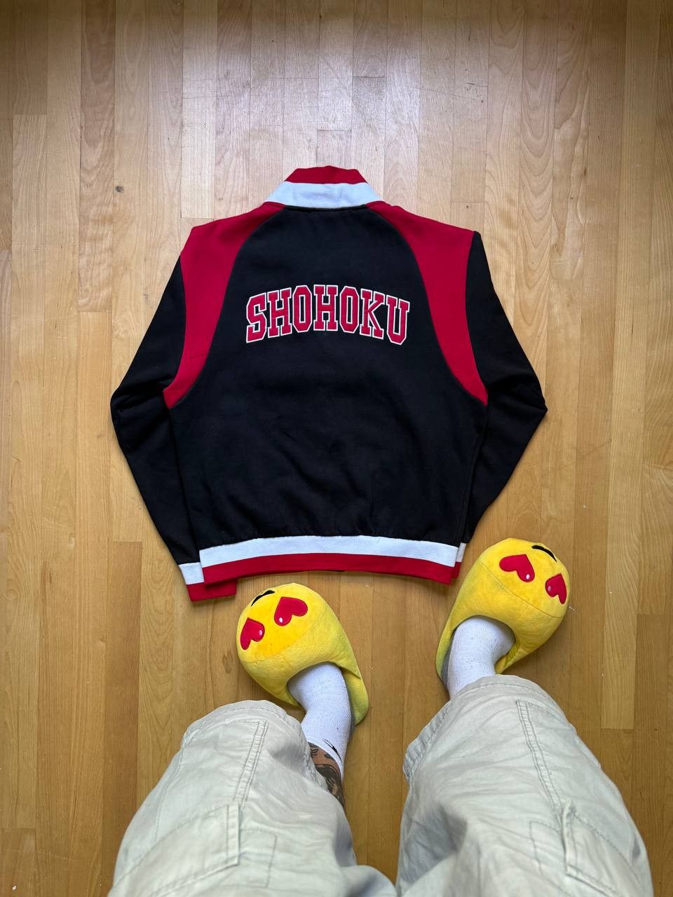 Vintage Vintage Bomber Slamdunk Shohoku Jersey Jacket Basketball Y2K Size US M / EU 48-50 / 2 - 2 Thumbnail