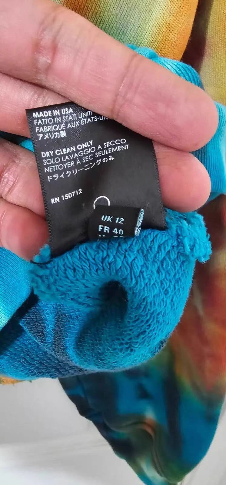 Amiri Amiri tie-dye sweatshirt Size US L / EU 52-54 / 3 - 3 Thumbnail