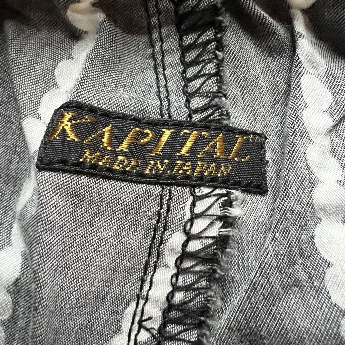 Kapital Pearl Drunk Stripe Easy Pants - Black Size 4 L XL Size US 34 / EU 50 - 4 Thumbnail