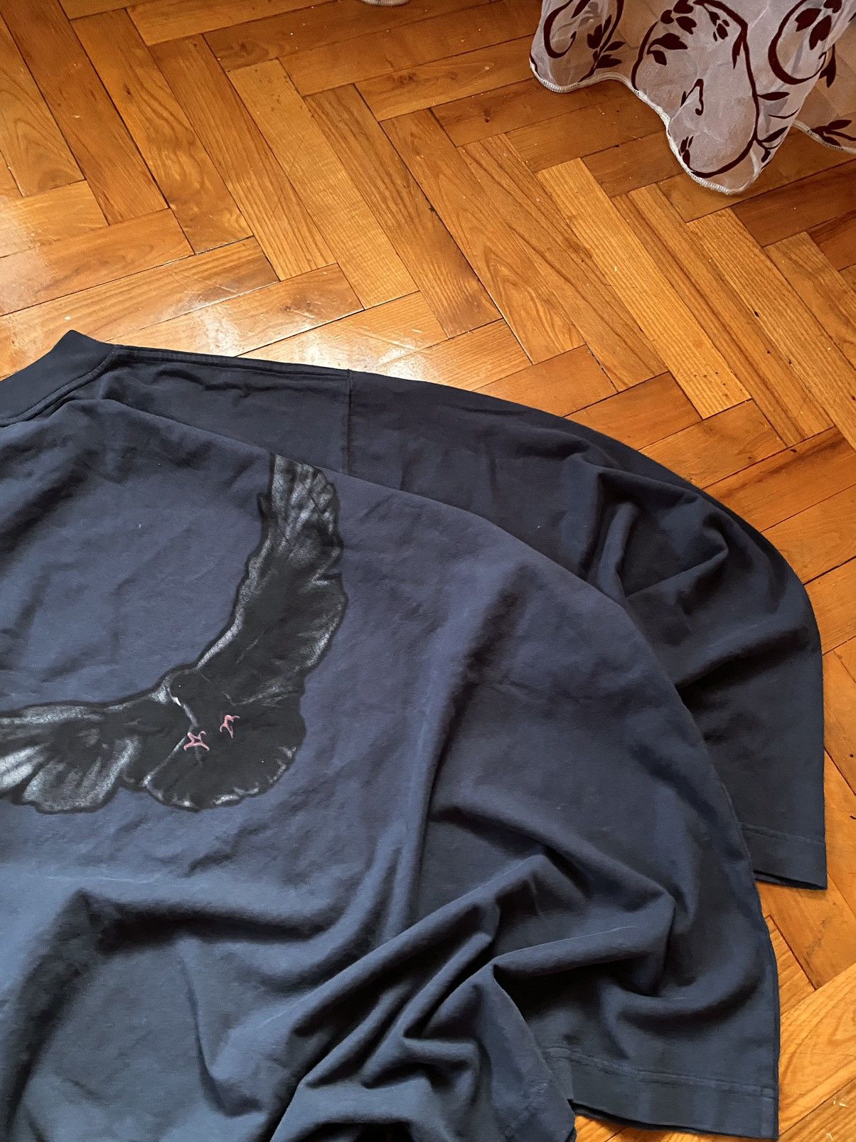 Balenciaga × Gap × Yeezy Blue Yeezy Gap Balenciaga Dove Longsleeve Size US M / EU 48-50 / 2 - 9 Thumbnail