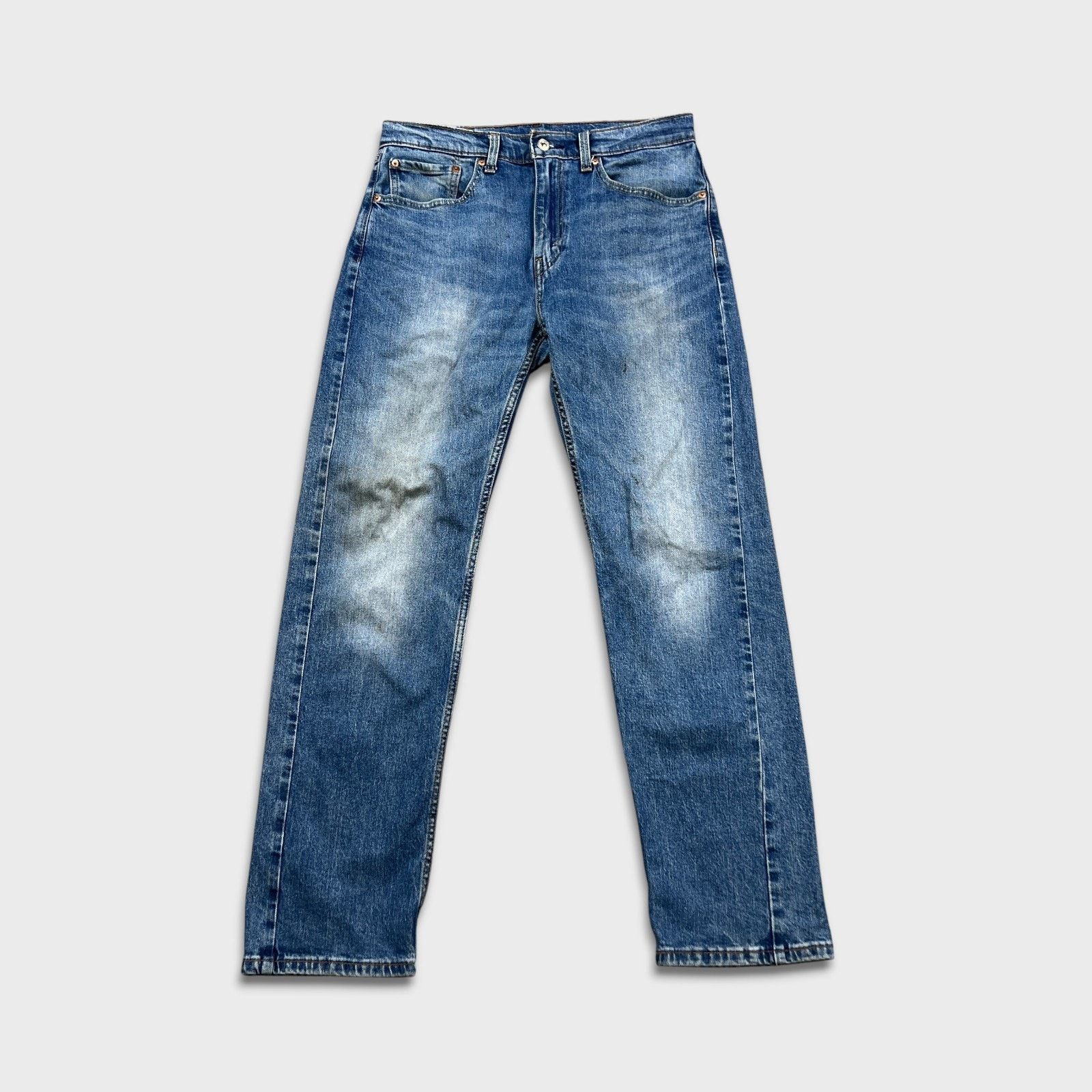 Levi's Levi's 505 Jeans Mens 32x32 Regular Fit Straight Leg Denim Size US 32 / EU 48 - 1 Thumbnail