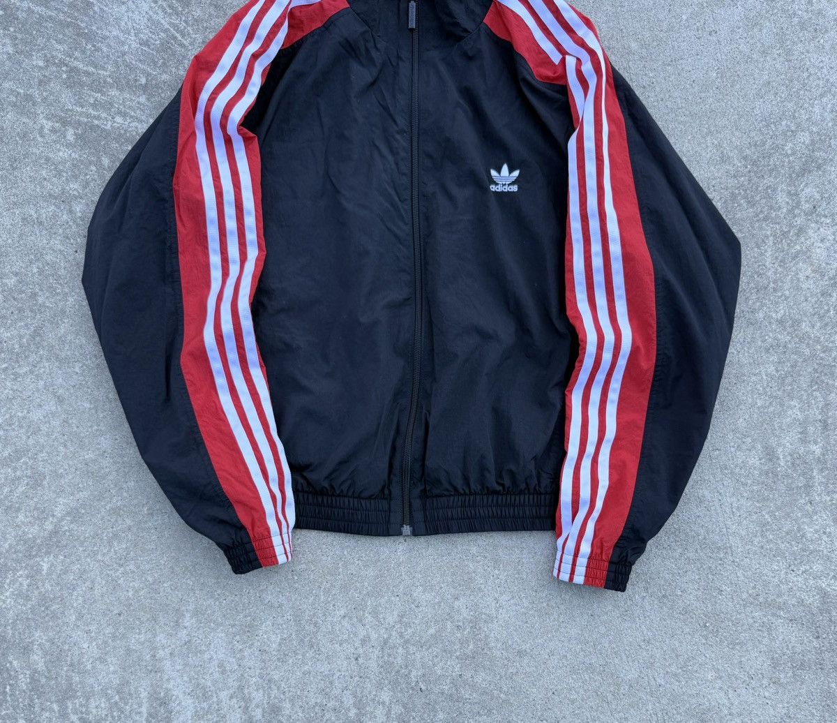 Adidas Vintage Adidas y2k avantgarde streetwear track nylon jacket Size S / US 4 / IT 40 - 7 Thumbnail