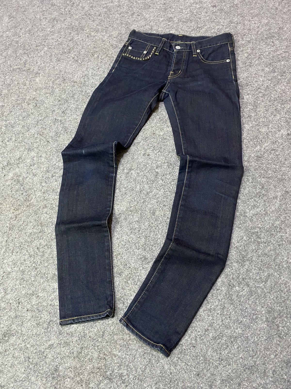 Hysteric Glamour Hysteric Studded Scab Patched Jeans | Grailed