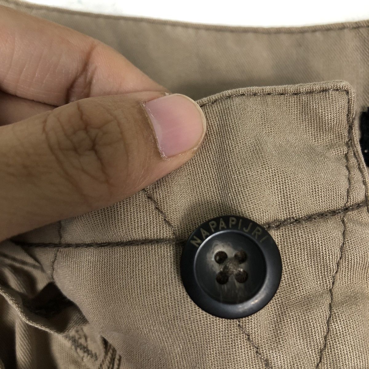 Napapijri 🔥Rich Brown - Hunting Bondage Cargo Pants Multi Pocket Size US 30 / EU 46 - 11 Thumbnail