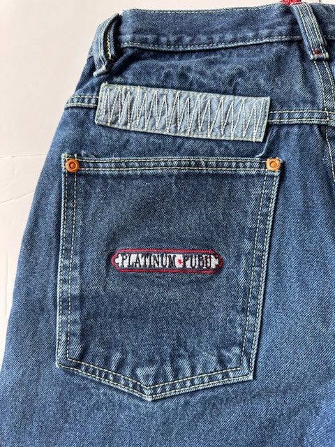 Fubu Y2K Platinum FUBU Fat Albert x The Junk Yard Gang Jeans Size US 27 - 4 Thumbnail