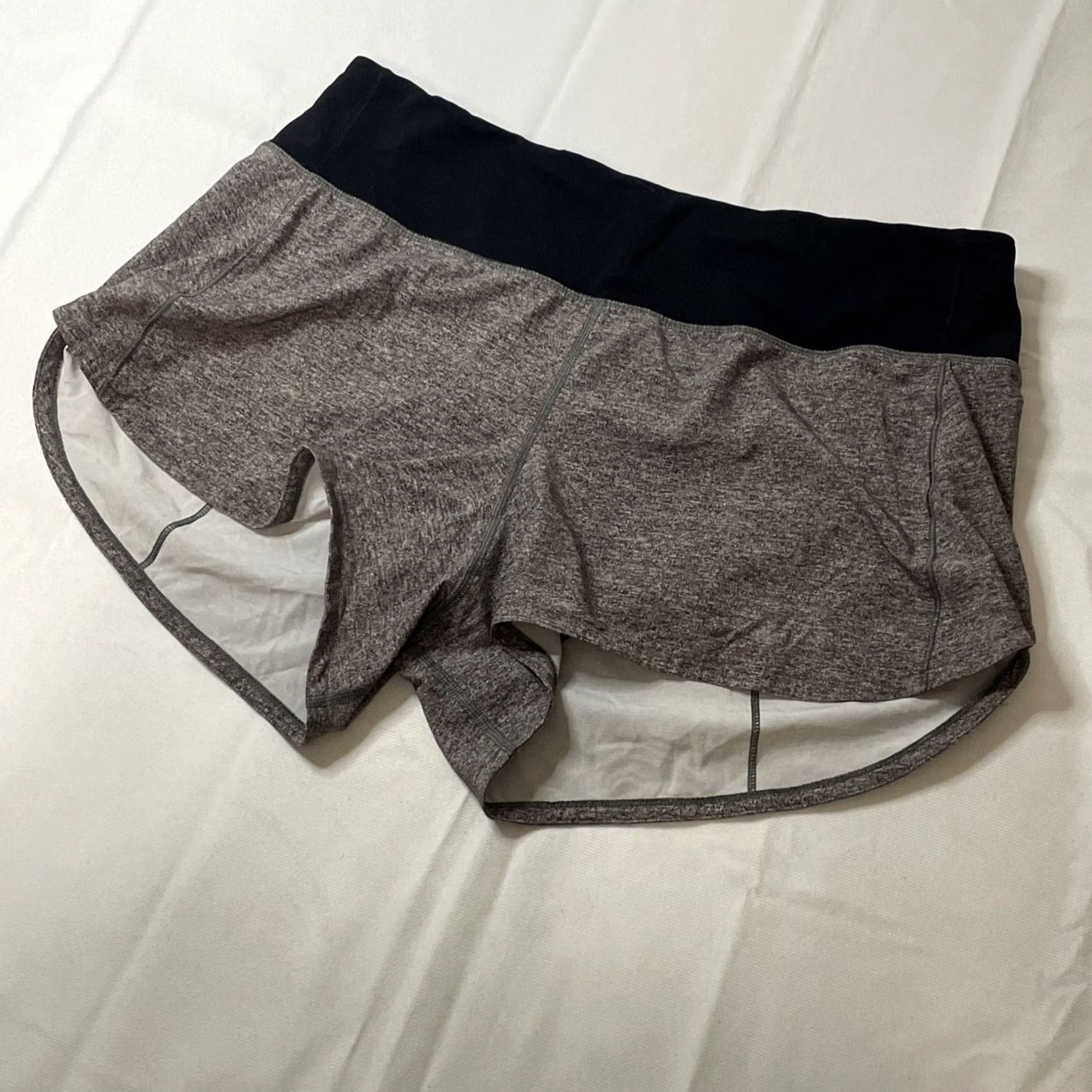 Lululemon Lululemon Speed Up Short 2.5" Women Size 10 Tall Multicolor Heather Lux Black Size 32" / US 10 / IT 46 - 2 Thumbnail
