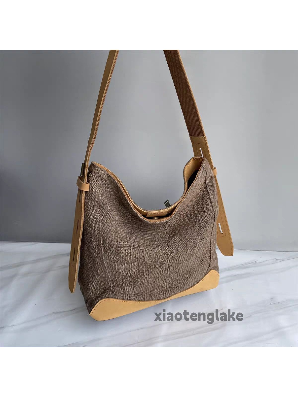 Vintage Custom unisex outdoor utility patchwork yuppie bag Size ONE SIZE - 1 Thumbnail
