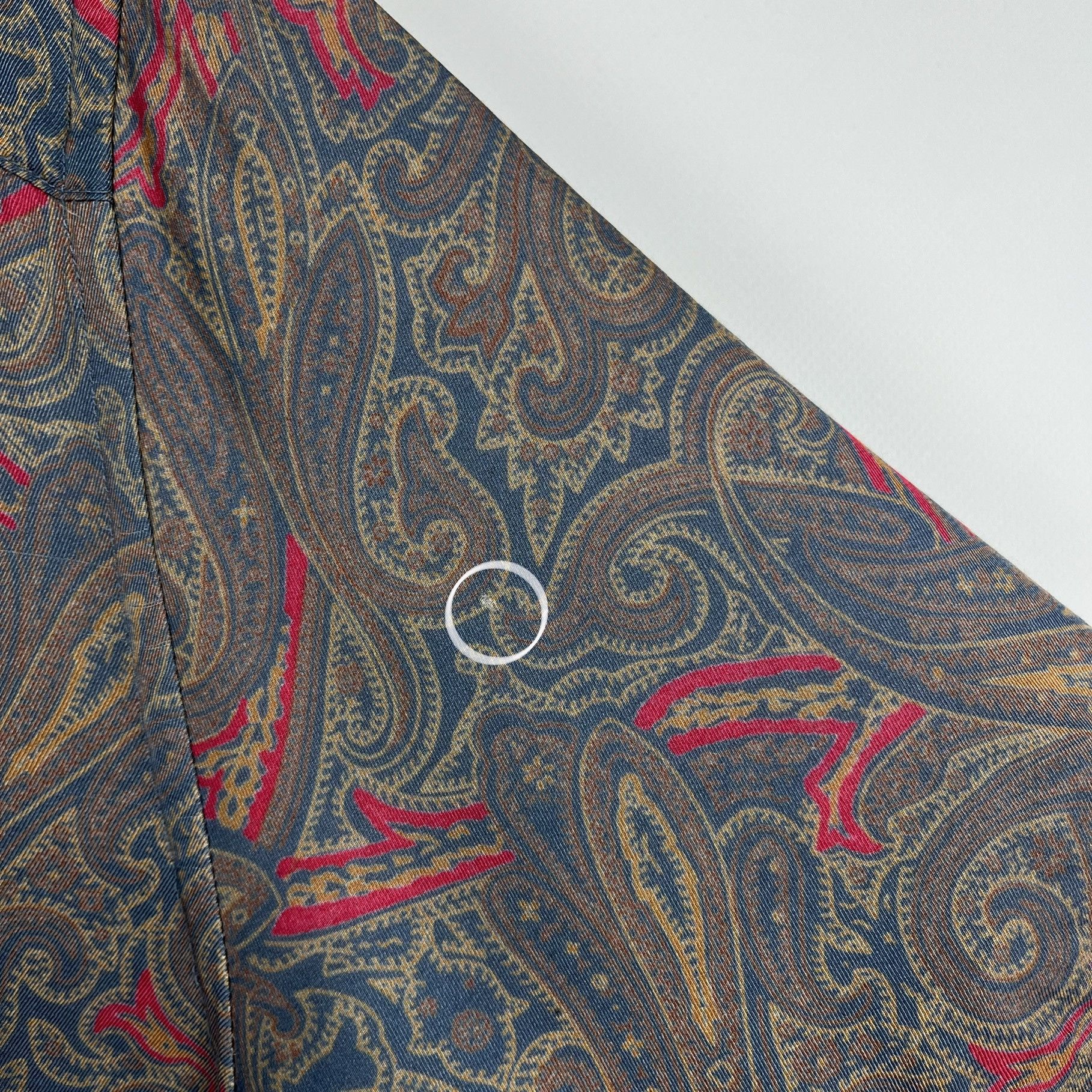 Allsaints AllSaints Oslo Paisley Crazy Art SS Button Up Shirt Size US XS / EU 42 / 0 - 19 Thumbnail