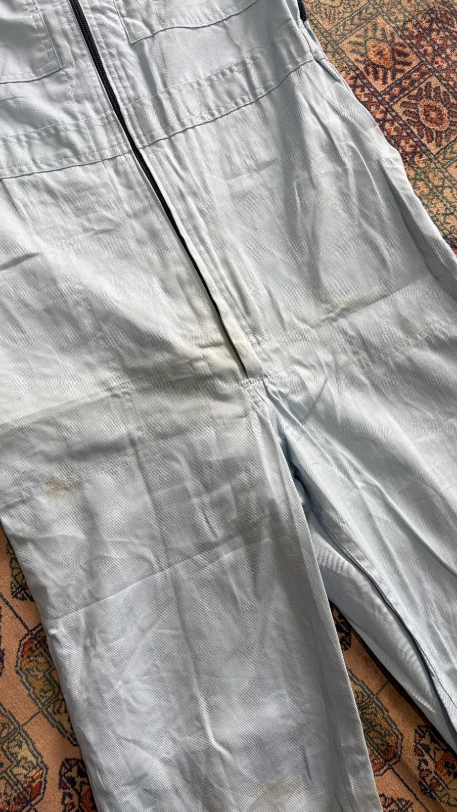 Vintage Vintage power shovel Mitsubishi coverall japan Size US 31 - 4 Thumbnail