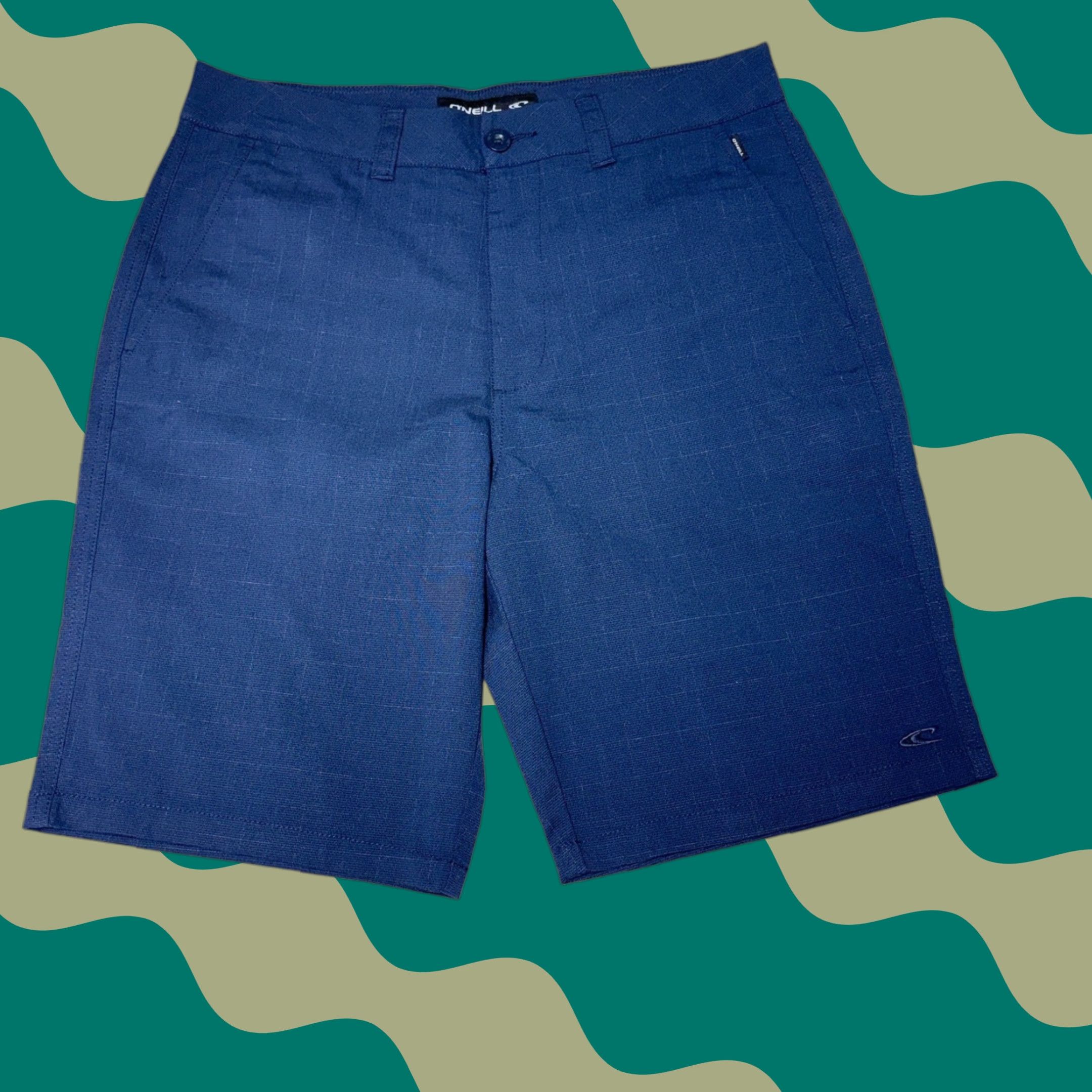 O'Neill O'Neill Men's Blue Plaid Hybrid Shorts - Casual, Travel, Beach, Size 32 Size US 32 / EU 48 - 1 Thumbnail