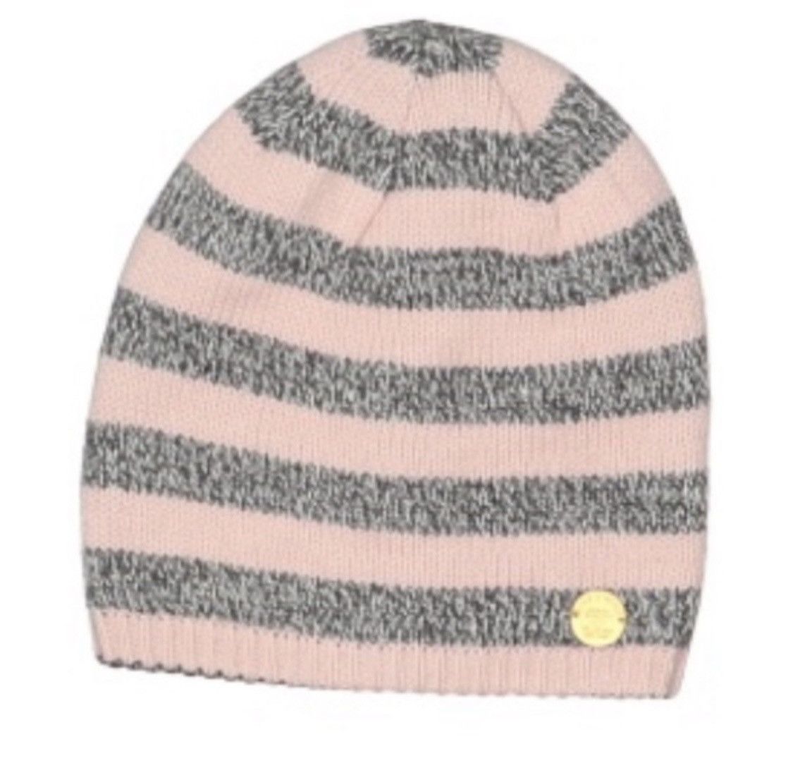 Other AMERICAN VINTAGE REVERSIBLE STRIPED SOLID KNIT BEANIE HAT Size ONE SIZE - 6 Thumbnail