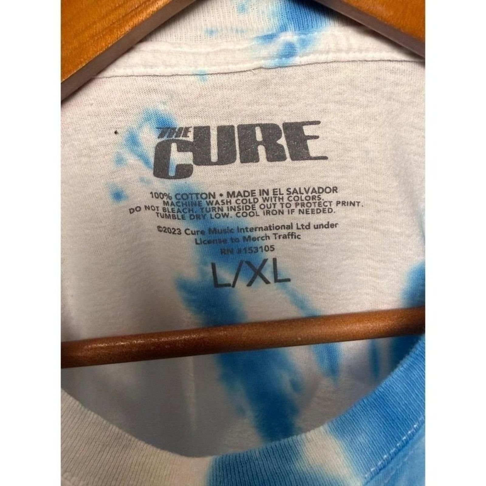 The Cure The Cure Wish Tie-Dye Graphic T-Shirt L/XL NWT Size US M / EU 48-50 / 2 - 5 Thumbnail