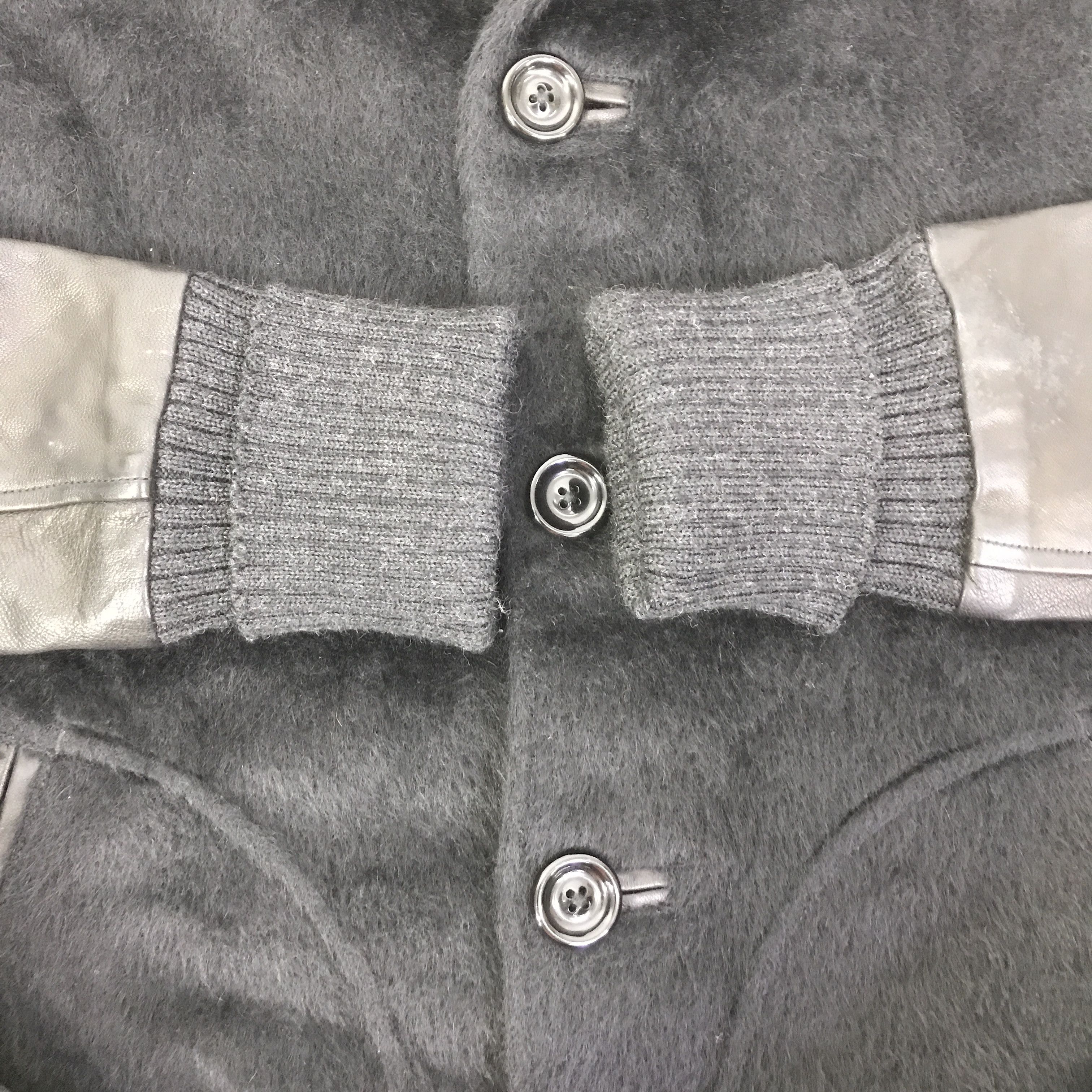 Japanese Brand SLOW GUN AND CO. FUR JACKET SLEEVE LEATHER Size US M / EU 48-50 / 2 - 7 Thumbnail