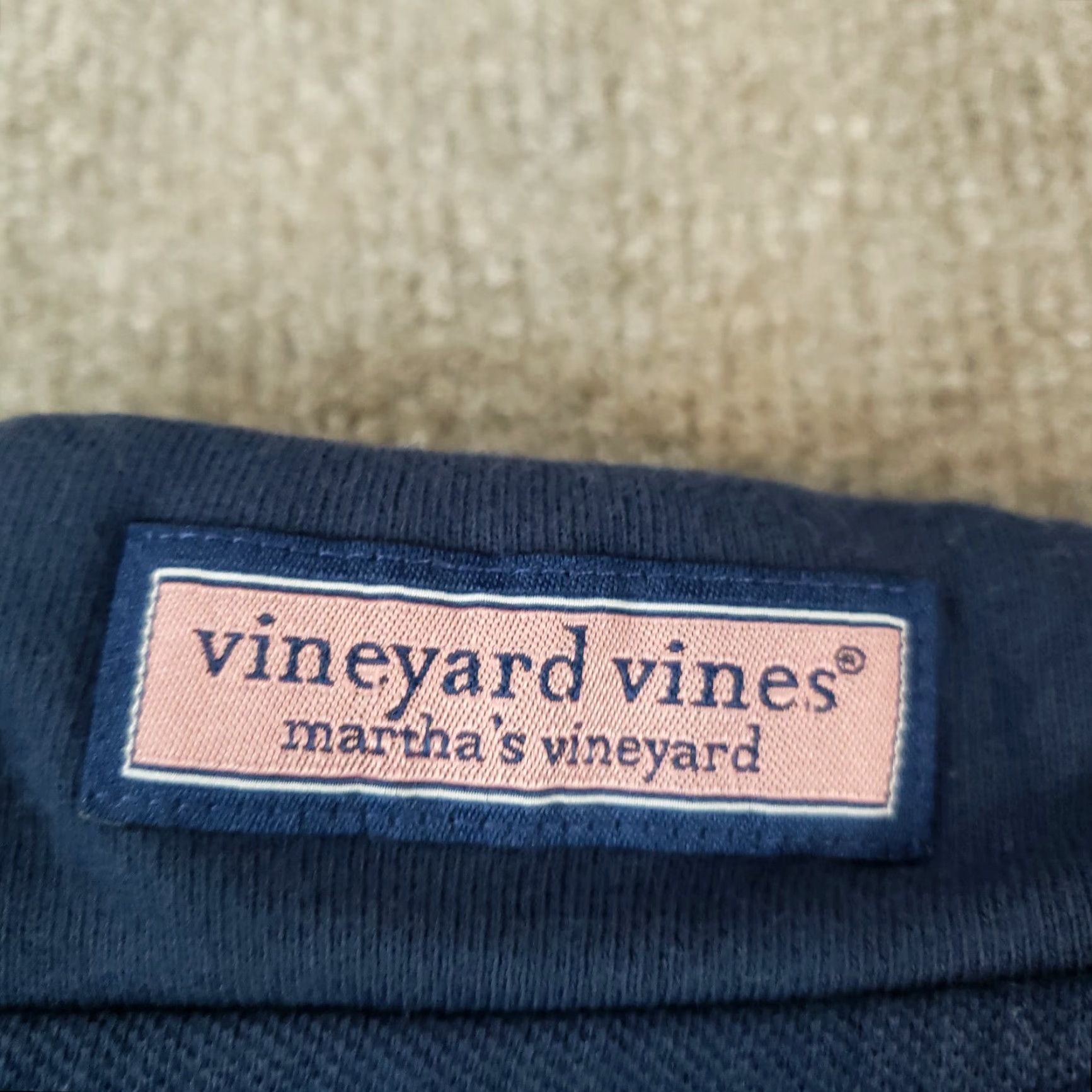 Vineyard Vines Vineyard Vines Sweatshirt Mens Large Blue Mock Neck Pullover Casual Sweater Size US L / EU 52-54 / 3 - 8 Thumbnail