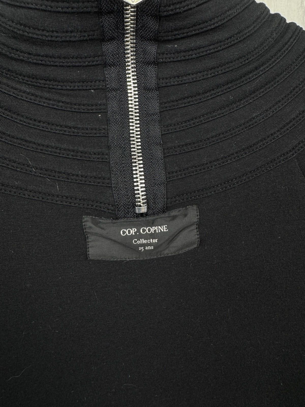 Cop Copine Cop. Copine Collector 25 ans black tunic dress avant garde Size S / US 4 / IT 40 - 13 Thumbnail