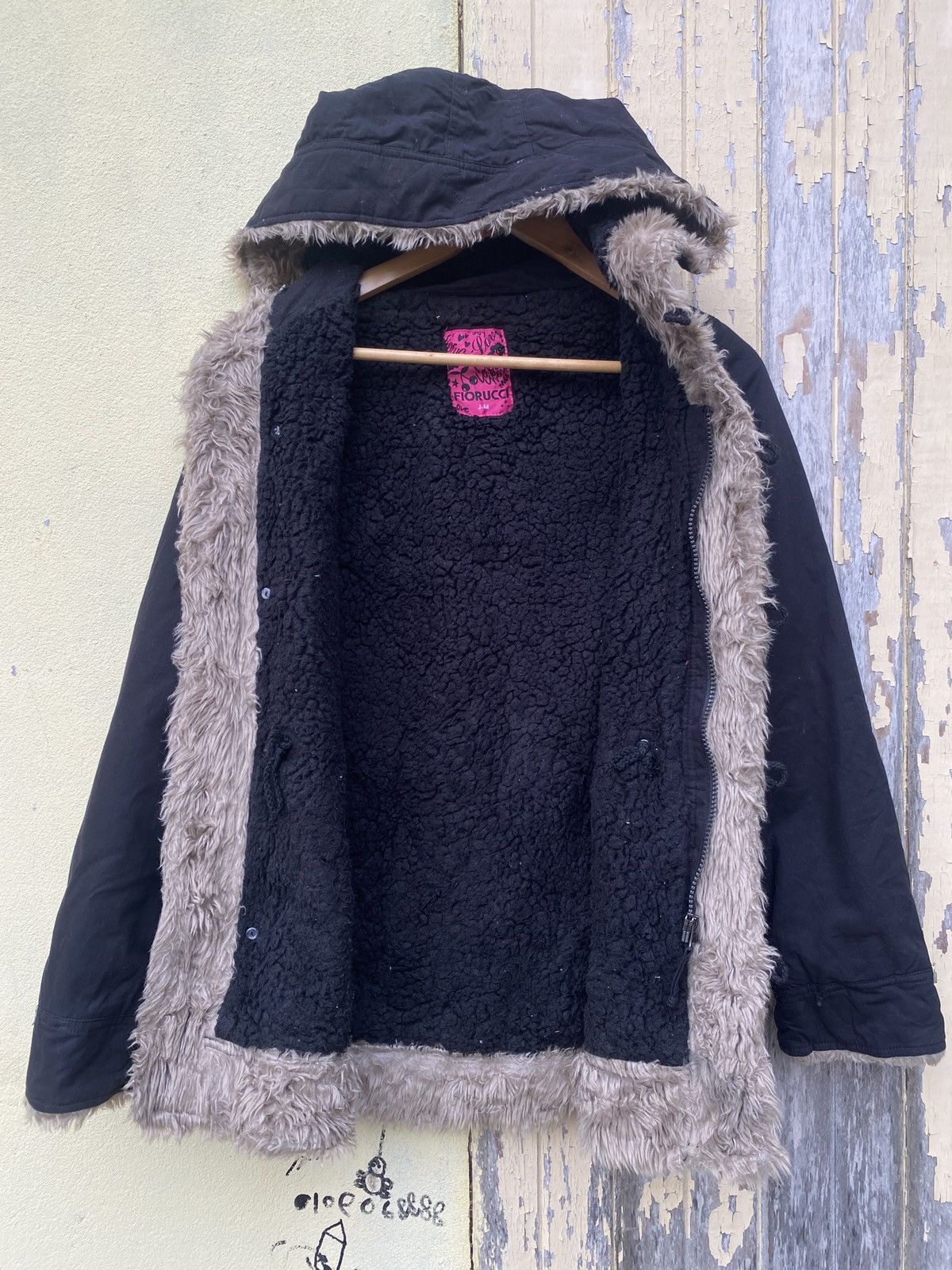 Fiorucci Vintage fiorucci fur hoodie jacket Size M / US 6-8 / IT 42-44 - 6 Thumbnail
