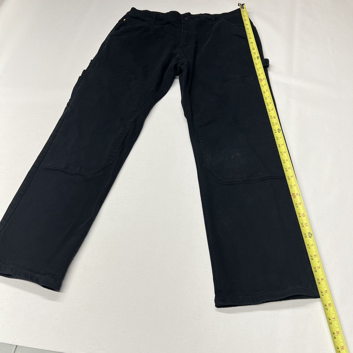 Caterpillar Cat Caterpillar Pants Black Carpenter Double Knee Workwear Size US 36 / EU 52 - 20 Thumbnail