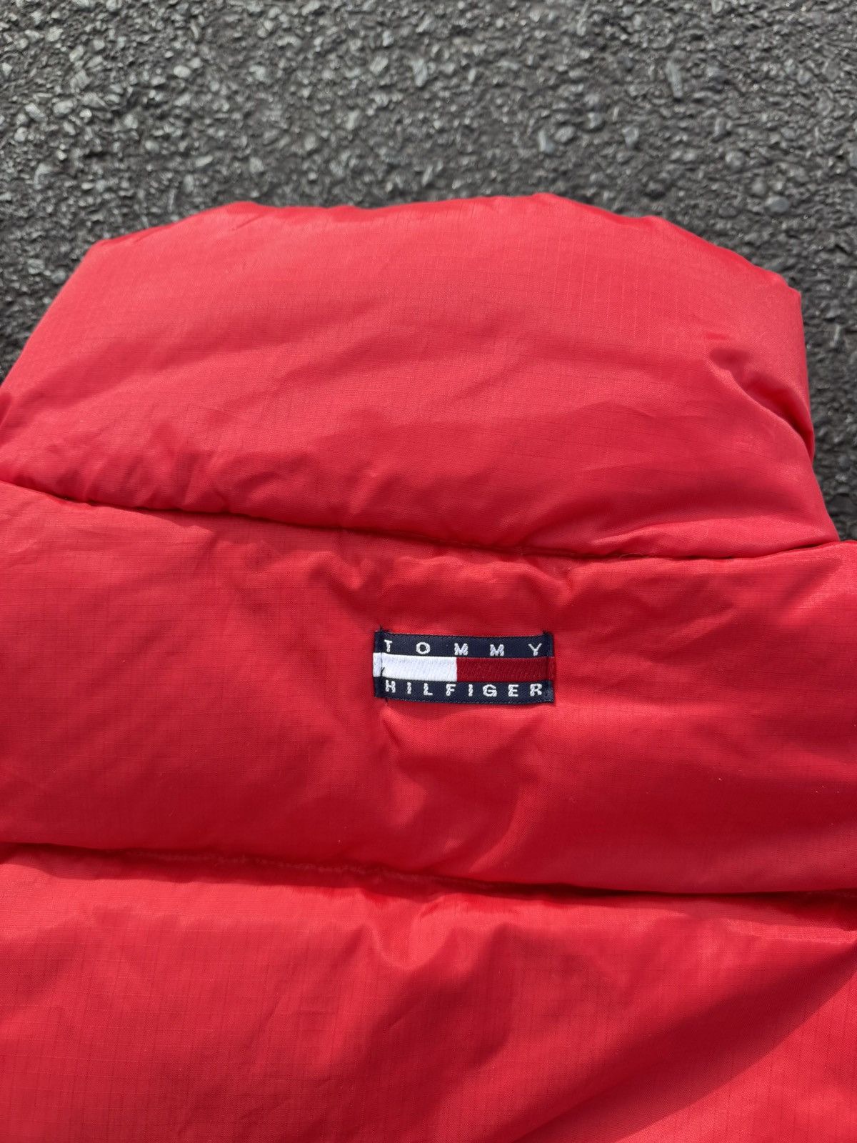 Tommy Hilfiger × Vintage Tommy Hilfiger 90’s Hip Hop Rap Puffer Bubble Jacket Coat Size US XL / EU 56 / 4 - 6 Thumbnail