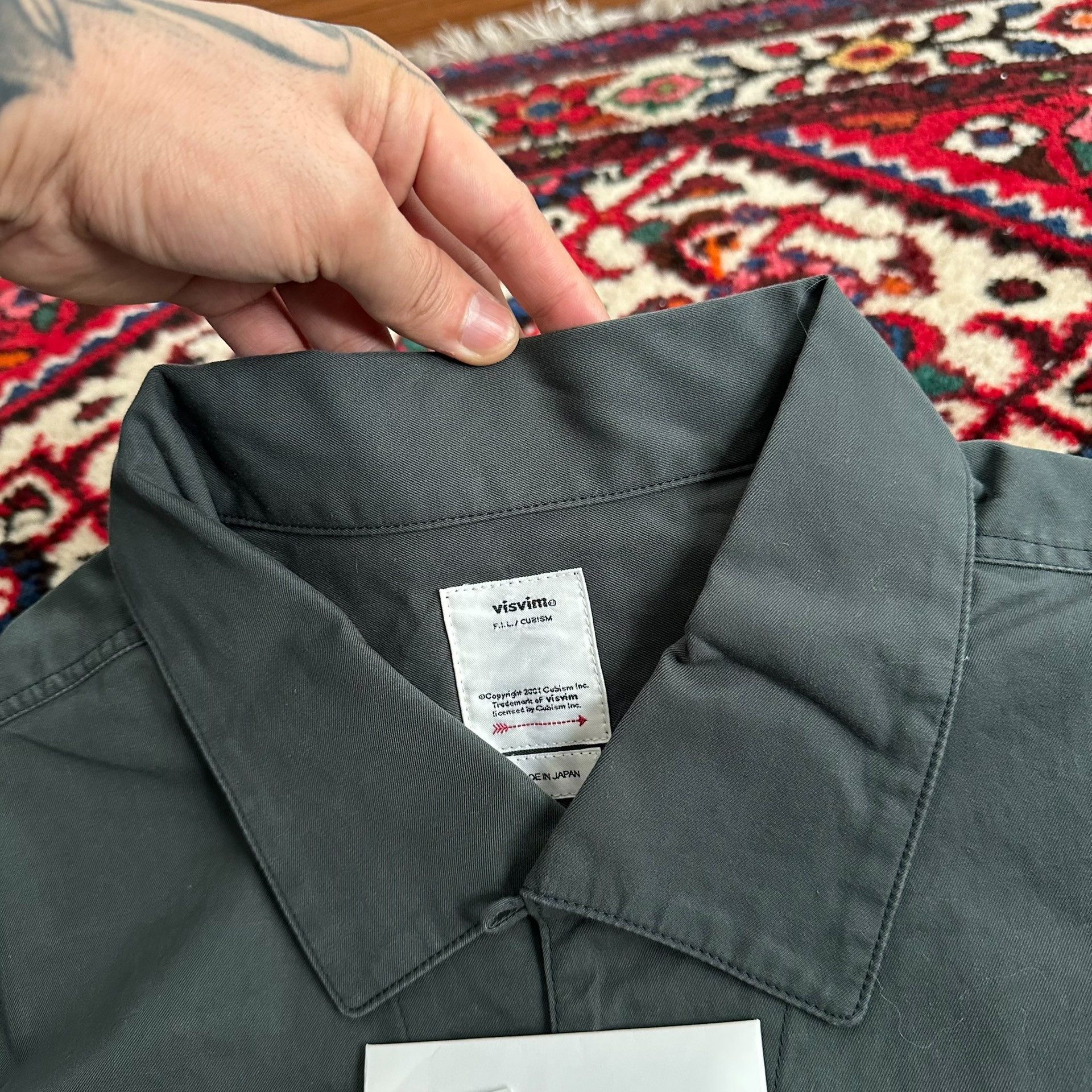 Visvim visvim 23SS Palmer L/S Shirt Size US XL / EU 56 / 4 - 6 Thumbnail