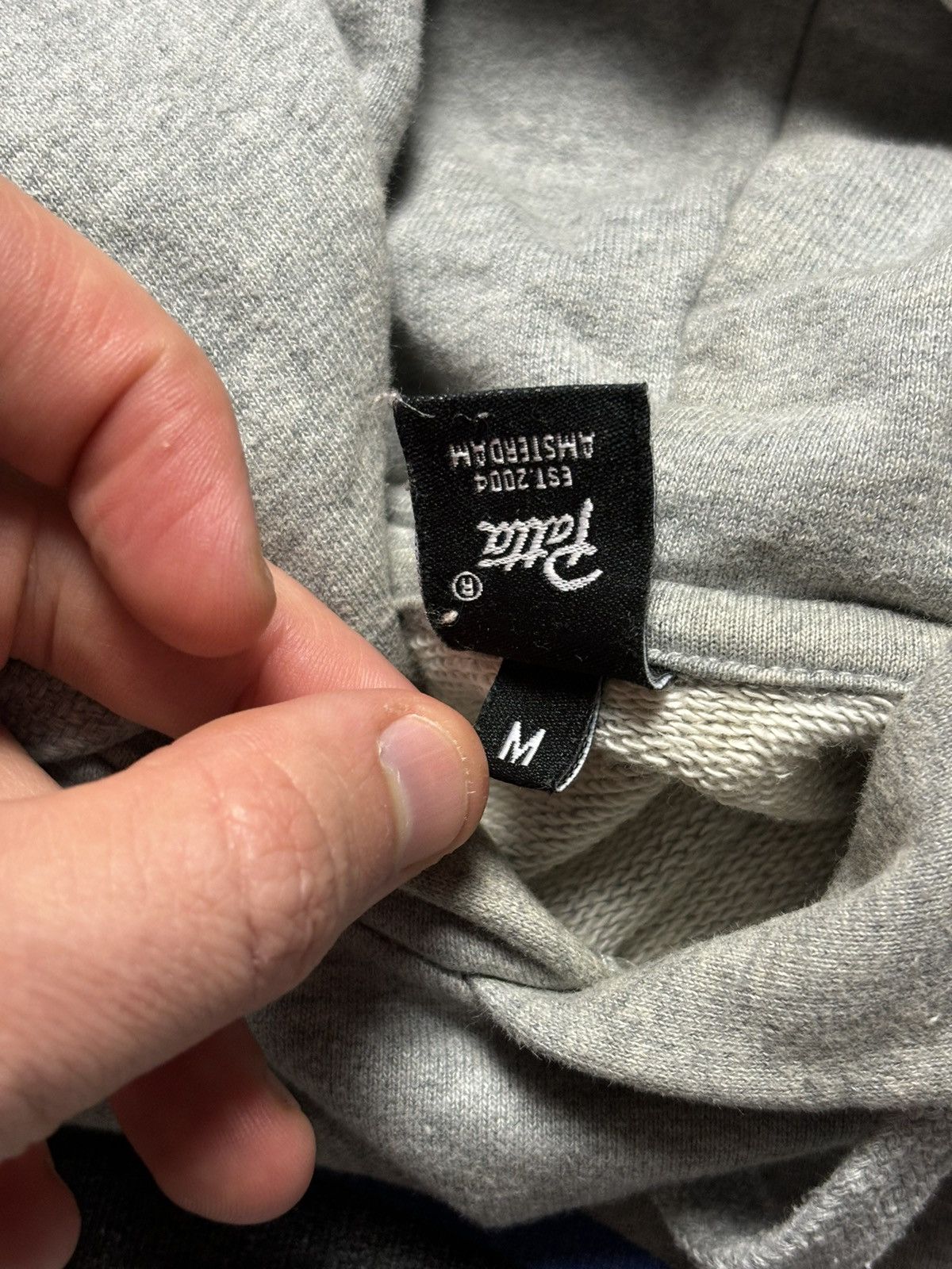 Patta Patta Hoodie logo gray mens Size US M / EU 48-50 / 2 - 8 Thumbnail