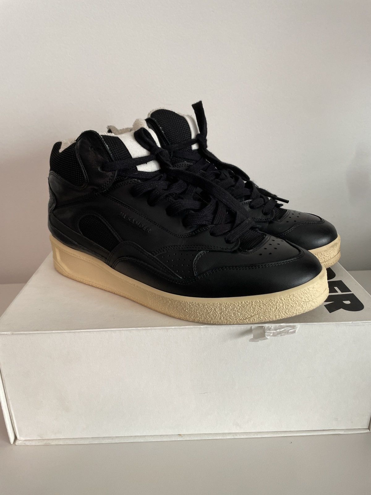 Jil Sander Jil Sander Black Basketball sneakers Size US 9 / EU 42 - 1 Thumbnail