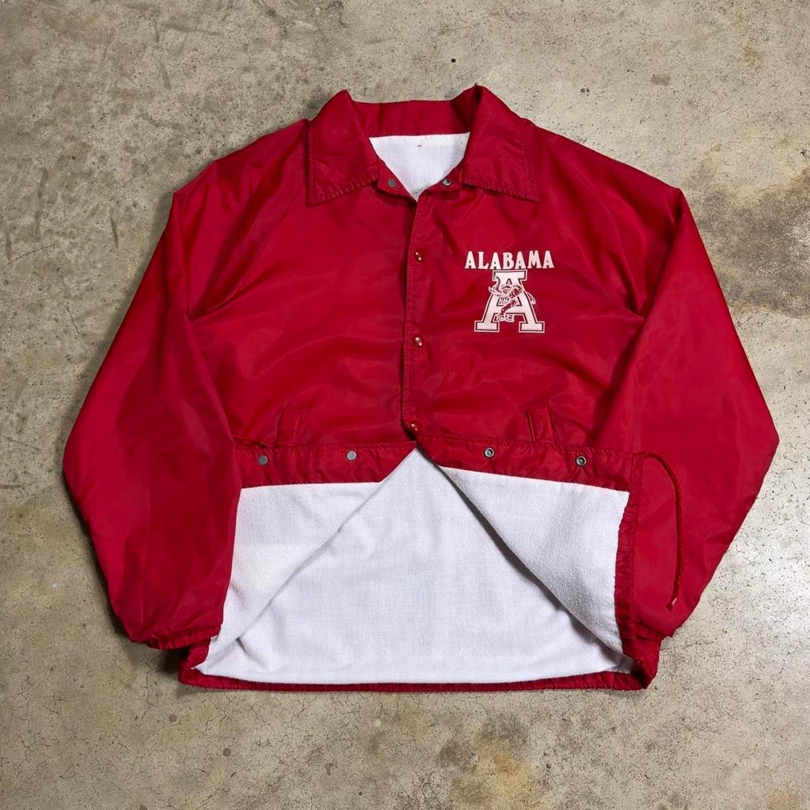 Vintage Vintage University of Alabama 1990's Windbreaker Jacket Size US L / EU 52-54 / 3 - 5 Thumbnail