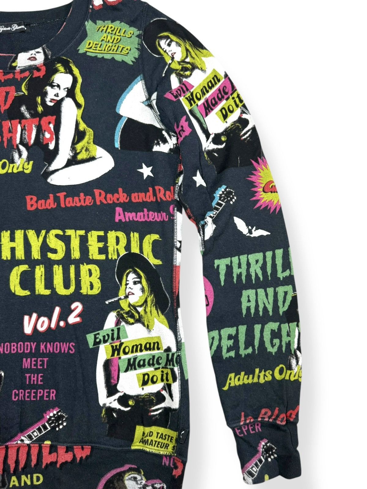 Hysteric Glamour Vintage Y2k Hysteric Glamour Neon Thrills and Delights Top Size US S / EU 44-46 / 1 - 5 Thumbnail