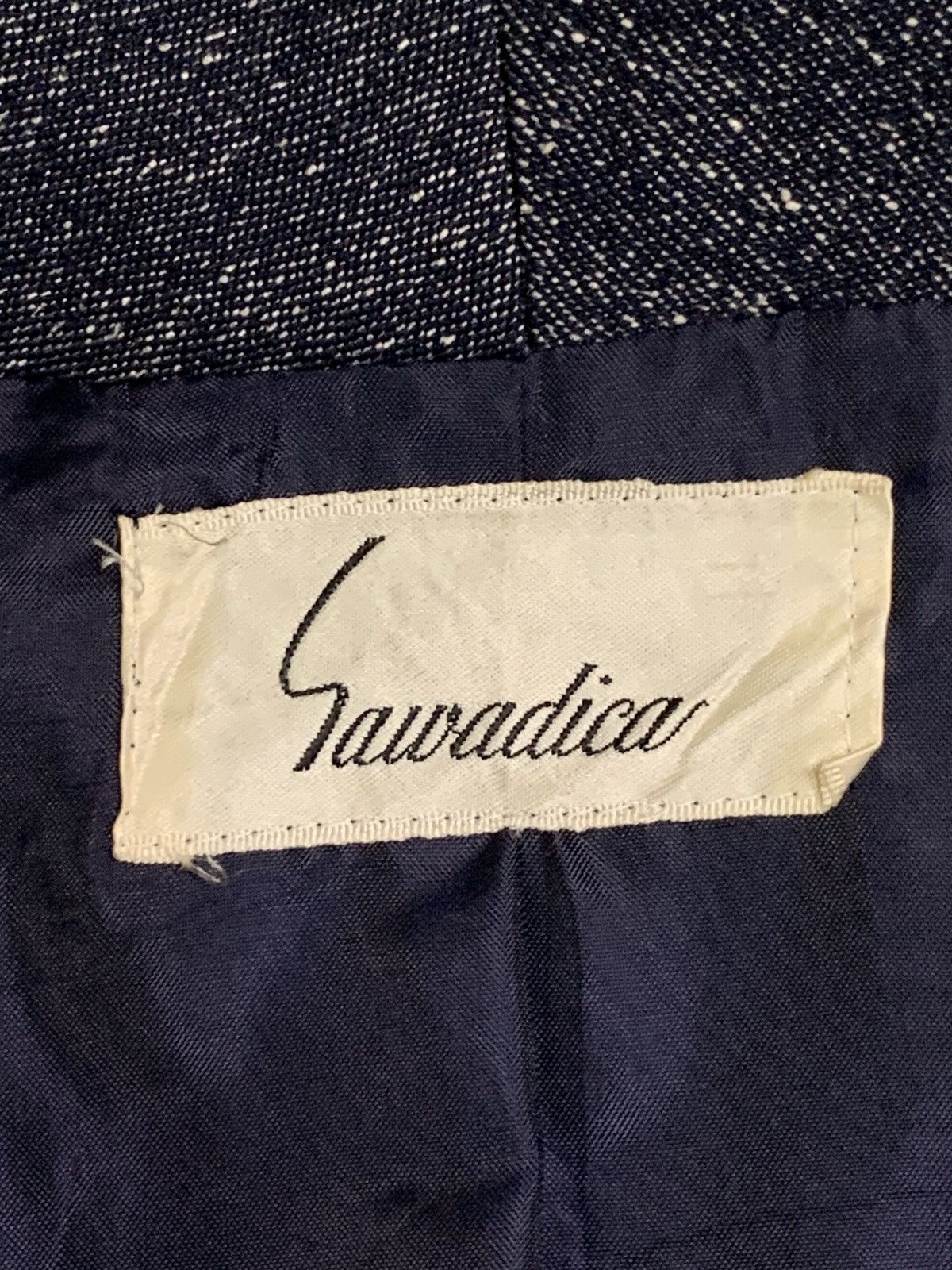 Japanese Brand Rare Design Vintage Sawadica Soft Denim Jackets Size L / US 10 / IT 46 - 4 Thumbnail