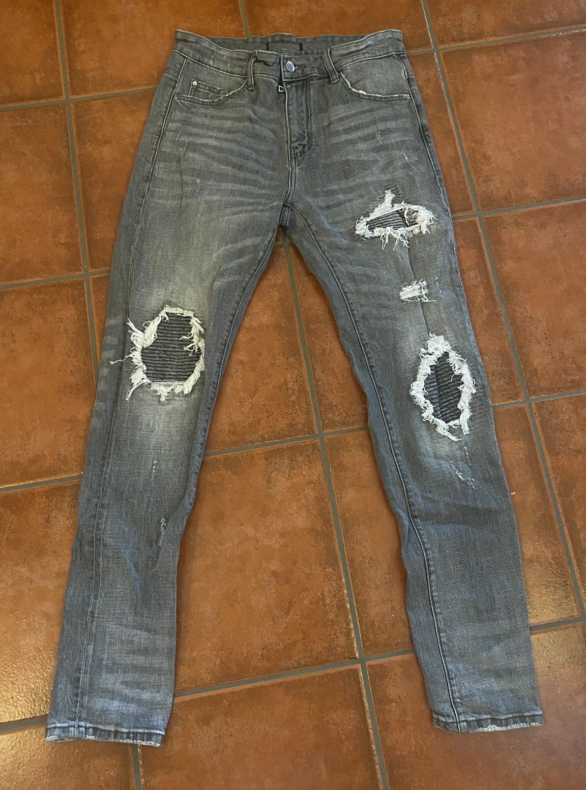 Other Skinny Jeansp Grey Size US 31 - 1 Thumbnail