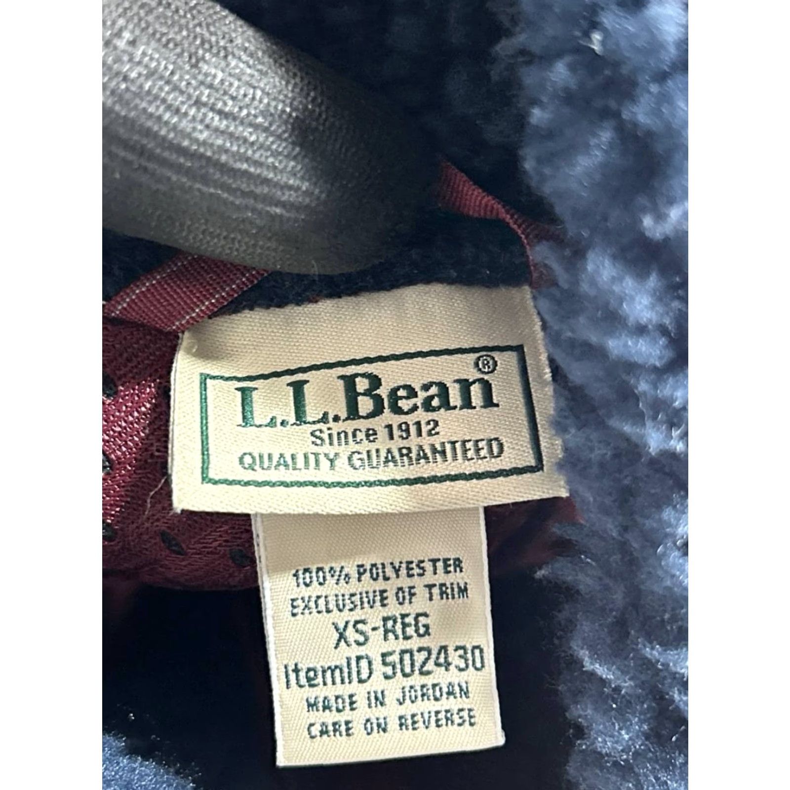 Vintage L.L.Bean Vest Womens XS Blue Brown Full Zip Hiking Fleece Vest Blue XS Women's L.L.Bean Full Zip Fleece Vest Vintage No Size XS / US 0-2 / IT 36-38 - 3 Thumbnail