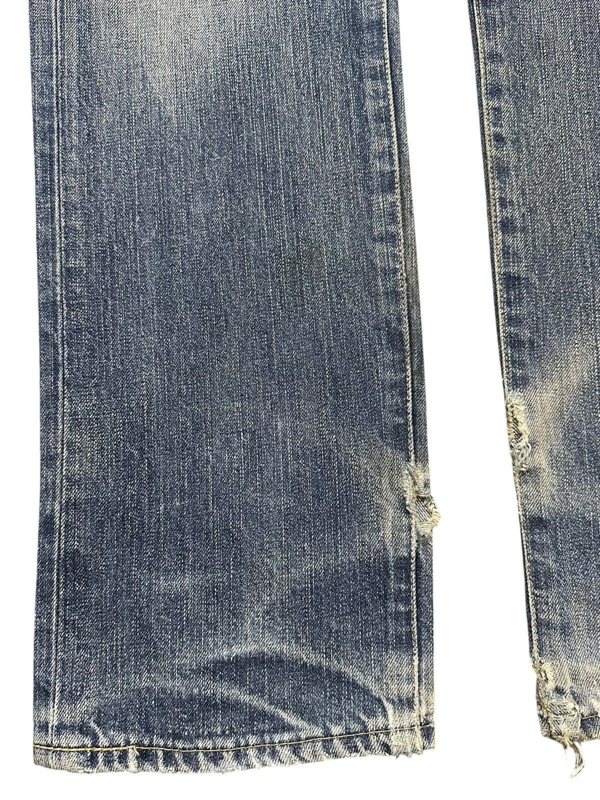 Levi's Vintage 90s Levis 505 Blue Faded Wash Distressed Loose Jeans Size US 33 - 7 Thumbnail