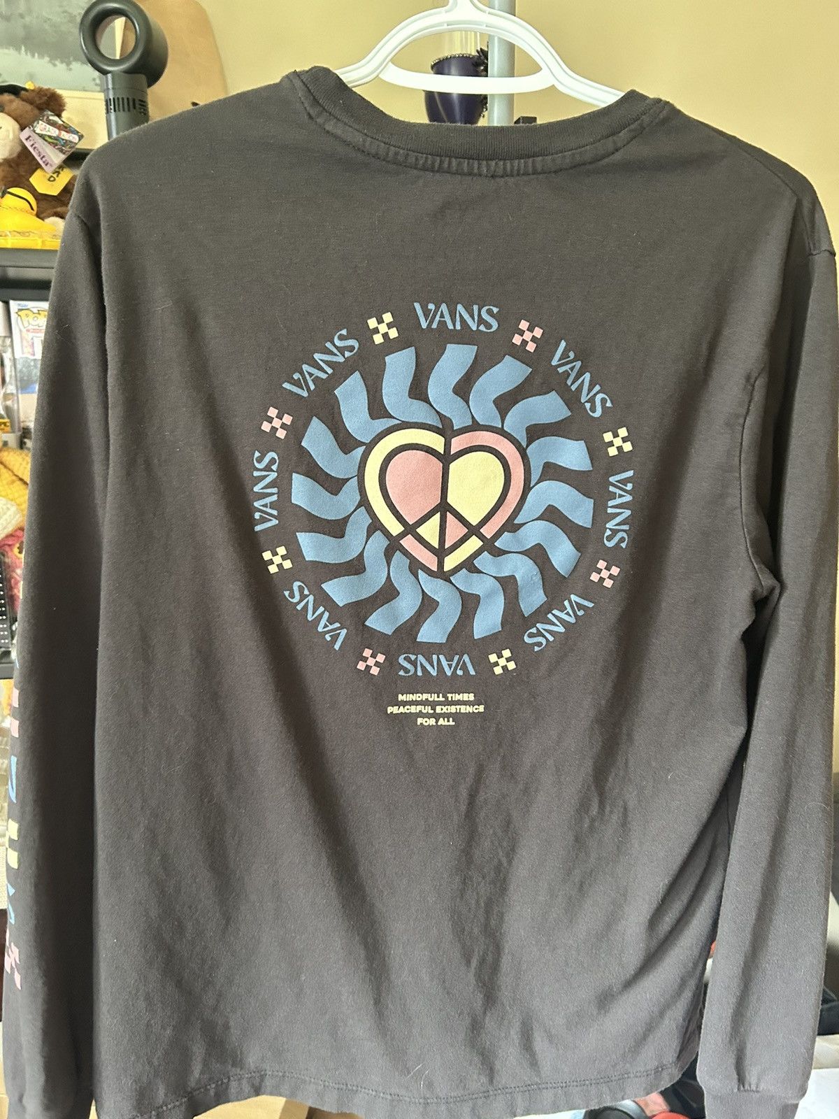 Vans Vans Long Sleeve t-shirt Size L / US 10 / IT 46 - 2 Thumbnail