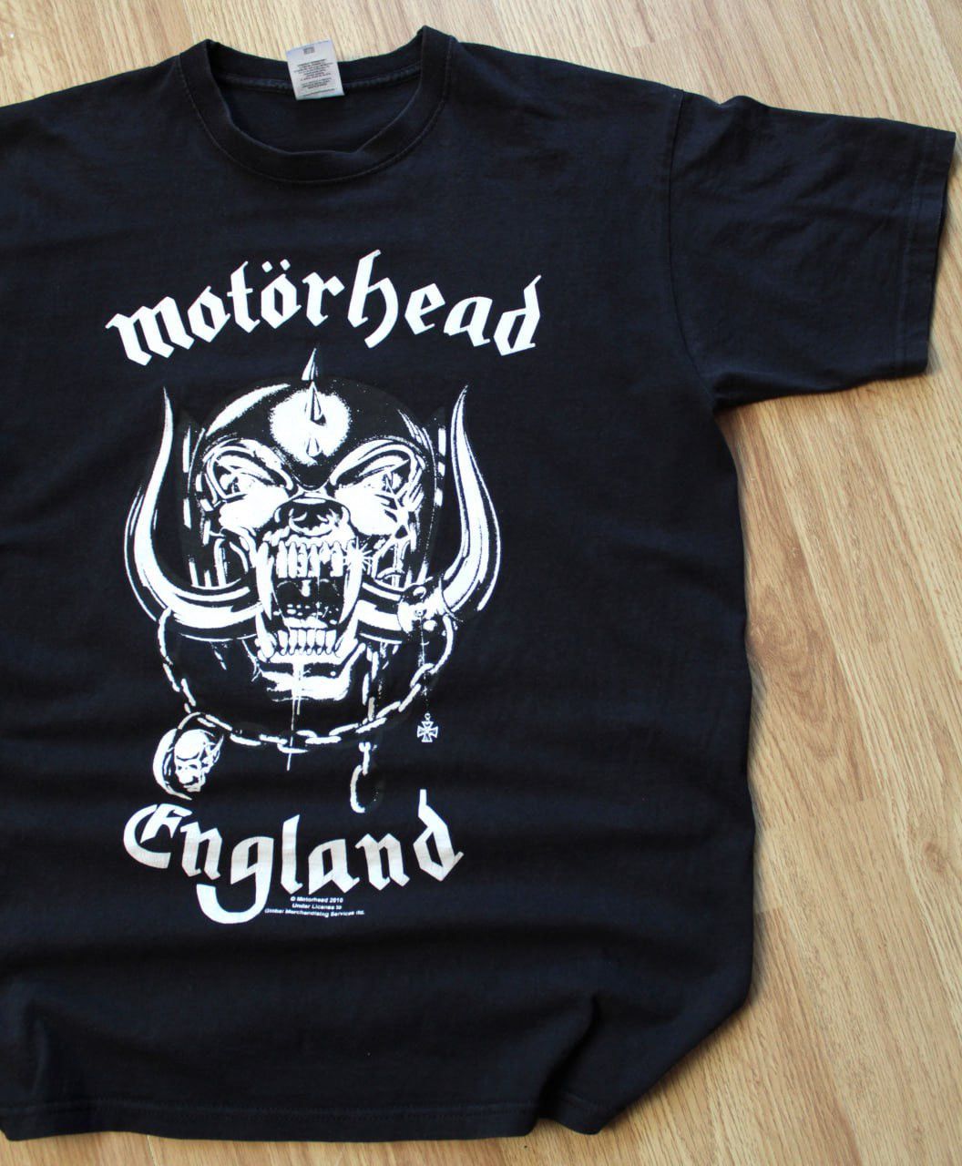 Band Tees 🔥 Motorhead England 2010 Vintage Rare Logo T Shirt Faded Y2K Size US M / EU 48-50 / 2 - 2 Thumbnail