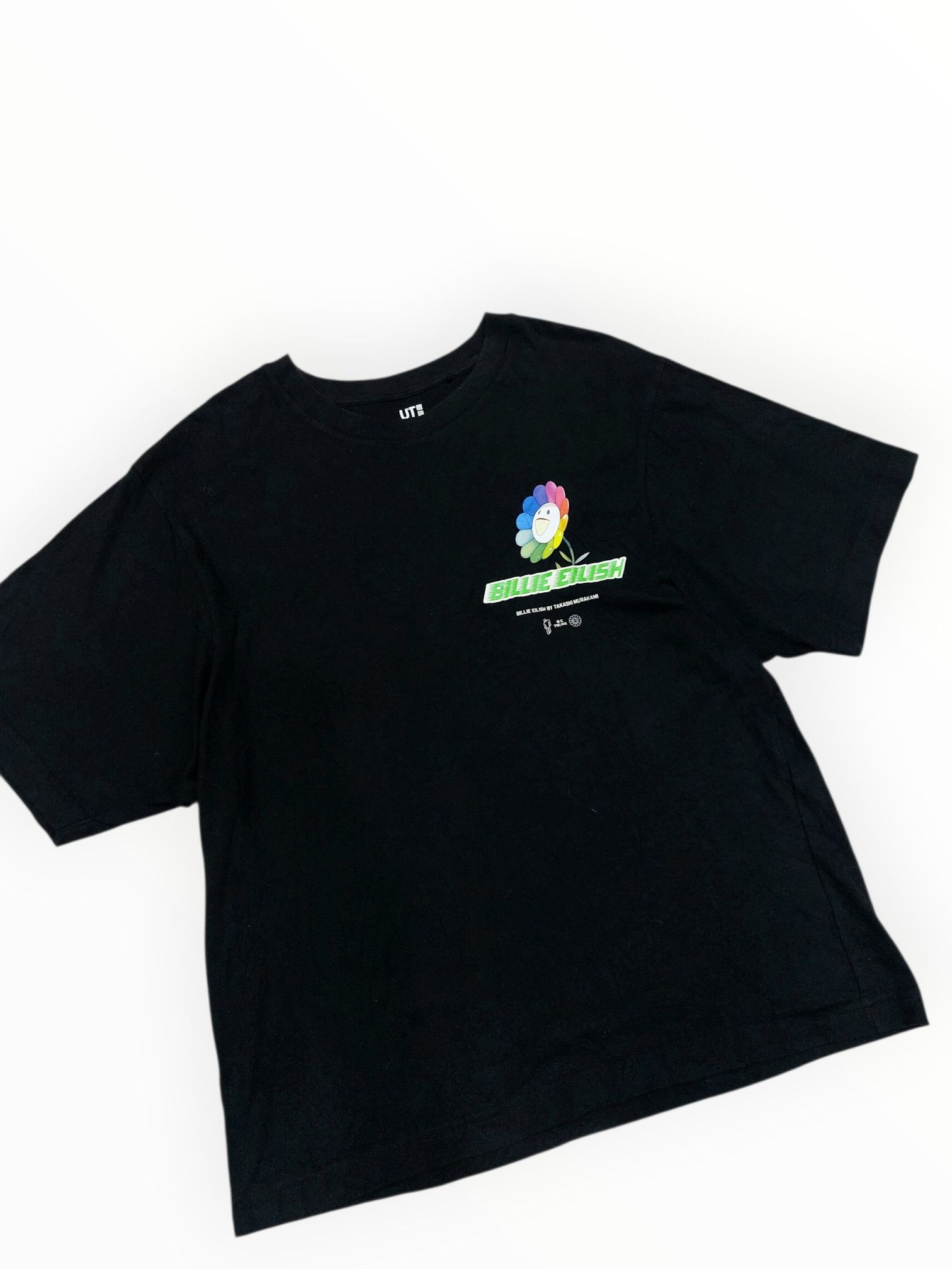 Takashi Murakami Billie Ellish by Takashi Murakami Flower Logo Tee T-Shirt Size US M / EU 48-50 / 2 - 1 Thumbnail