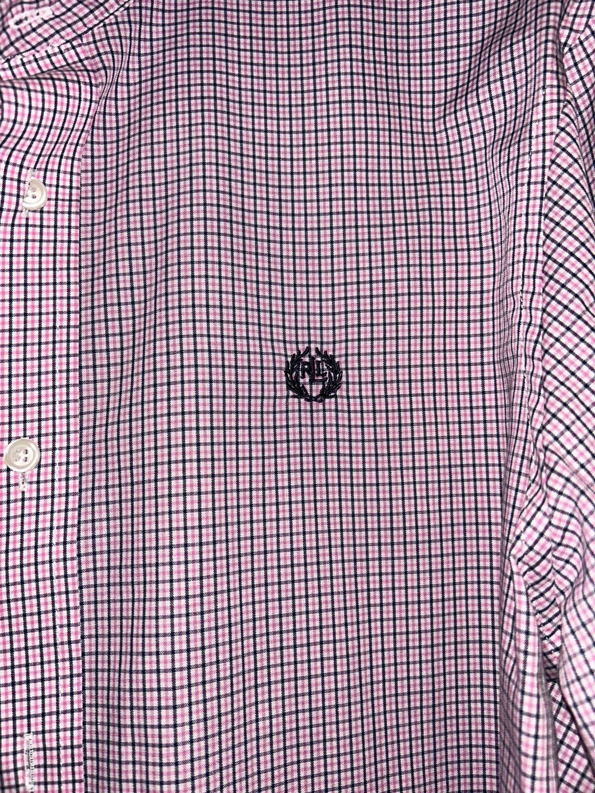 Polo Ralph Lauren Purple/Red checkered Ralph Lauren shirt embroidered logo Size US XXS / EU 40 - 3 Thumbnail