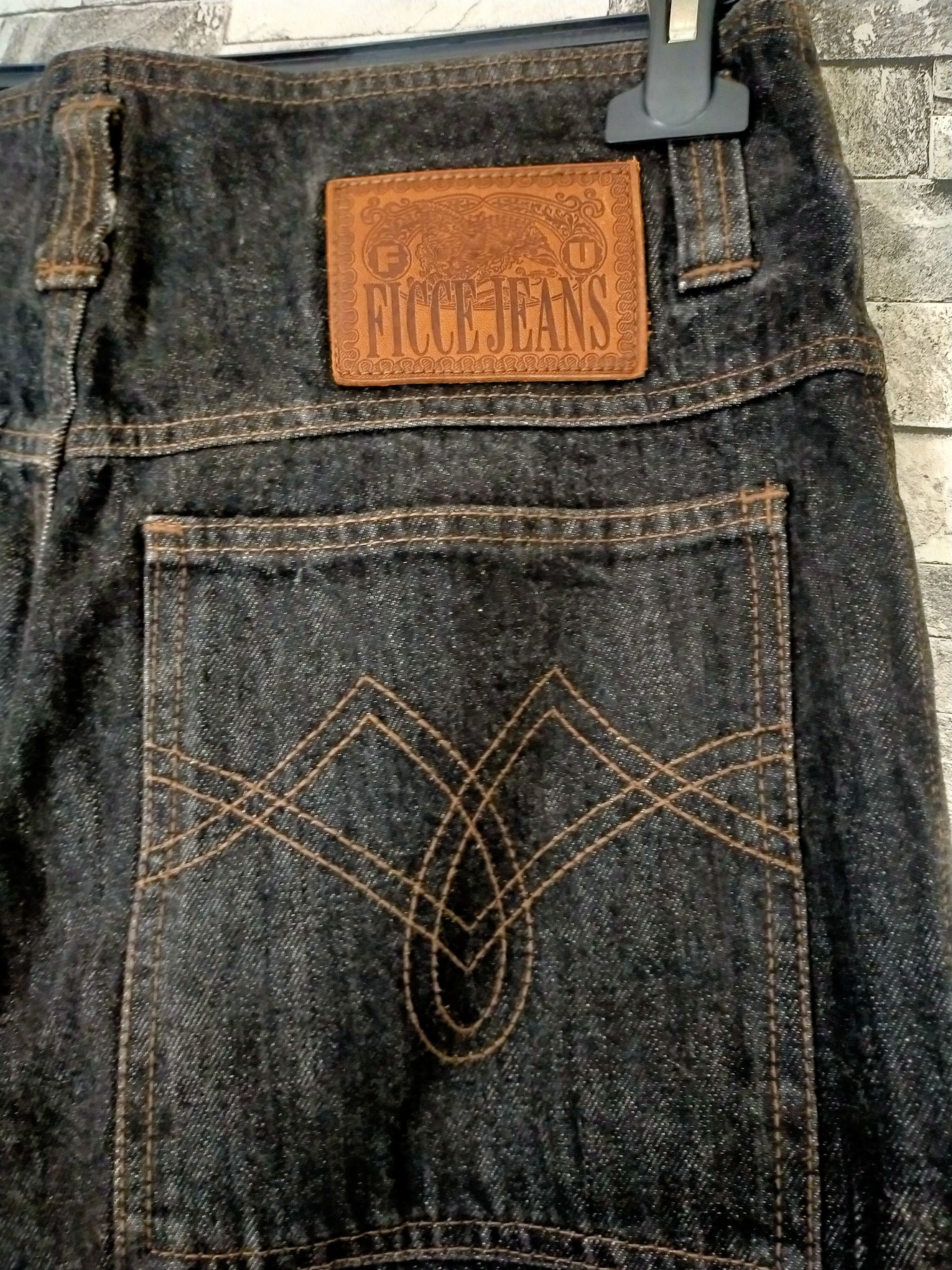Yoshiyuki Konishi Ficce by yoshiyuki konishi Beethoven wide leg baggy jeans Size US 32 / EU 48 - 6 Thumbnail